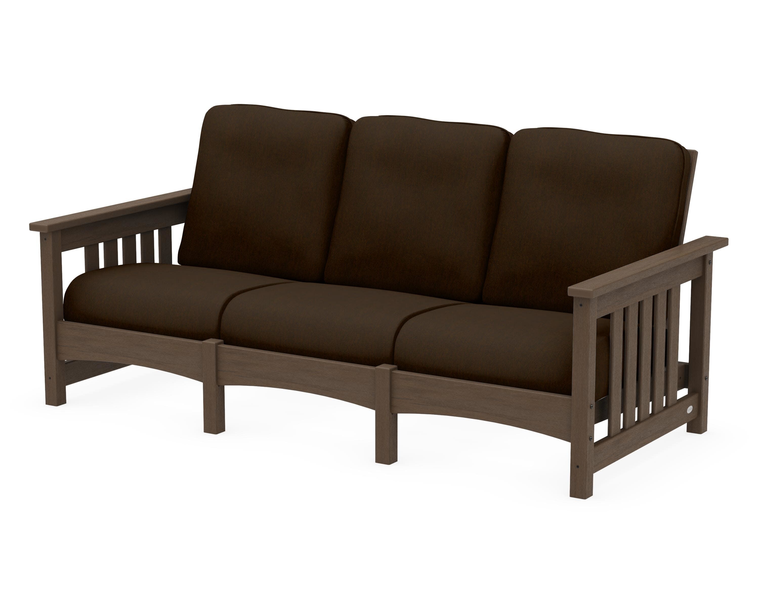 Club Mission Sofa in Kona / Canvas Java