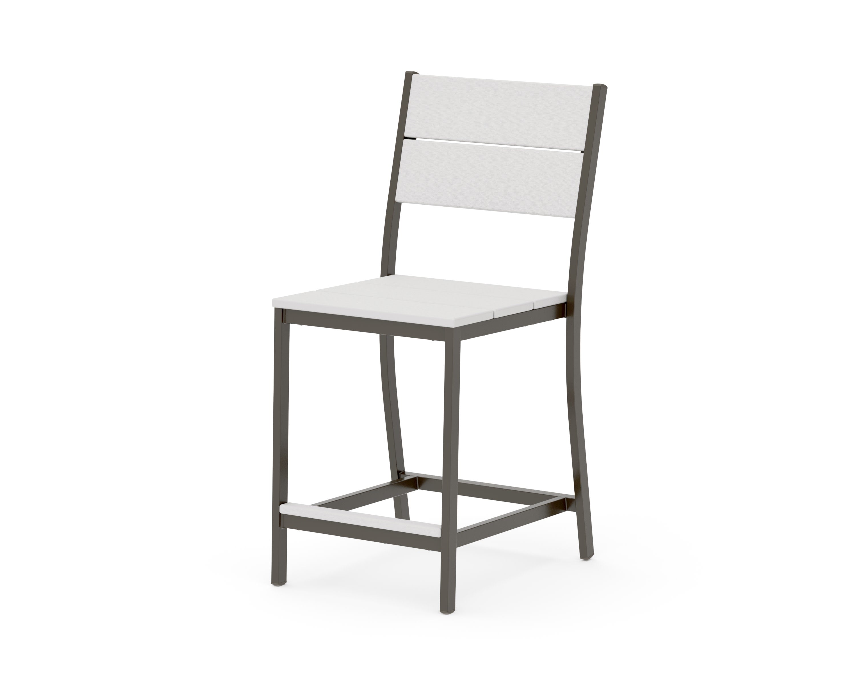Main Street Counter Side Chair in Bronze / Vintage White