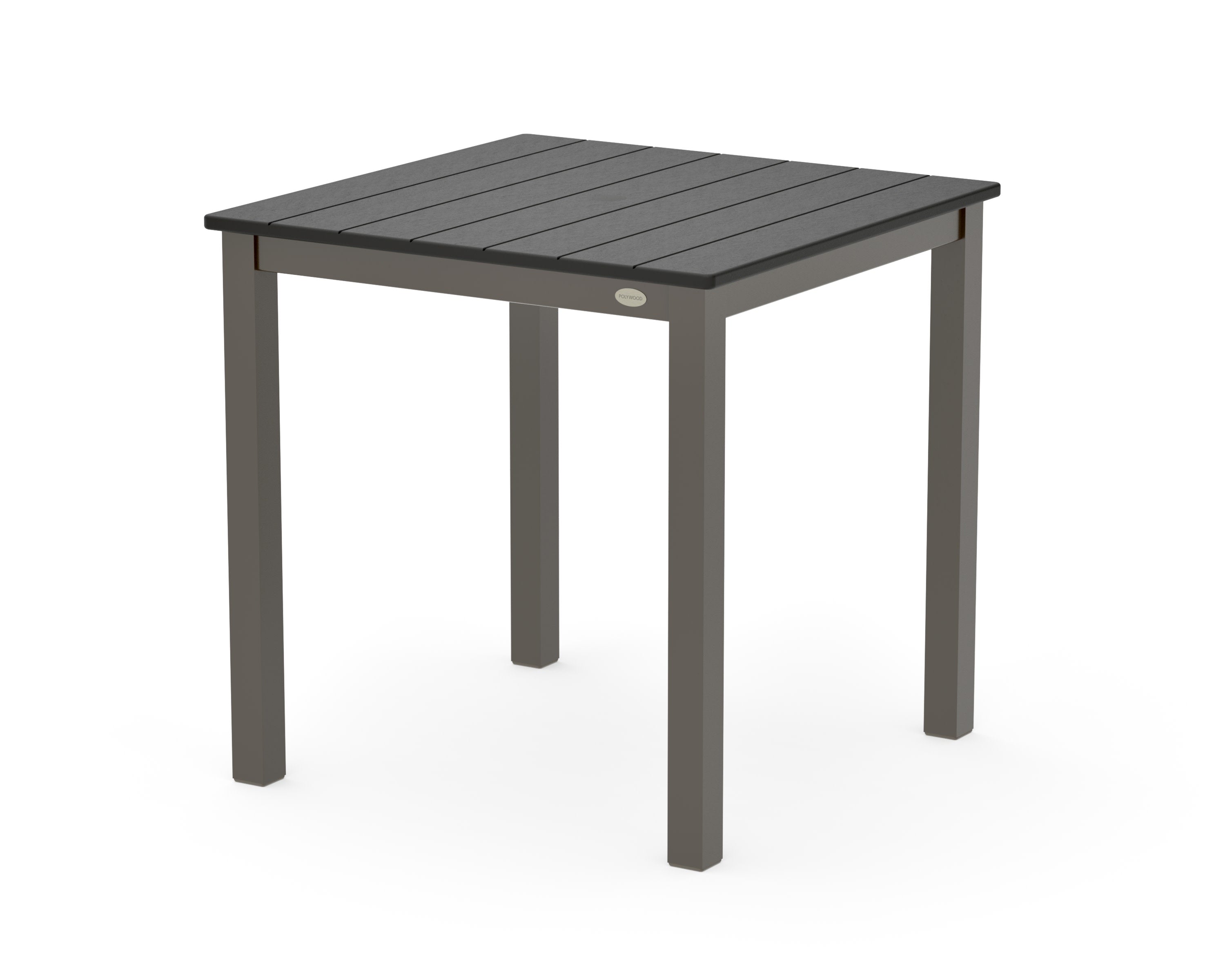 Main Street 30 x 30 Dining Table in Bronze / Black