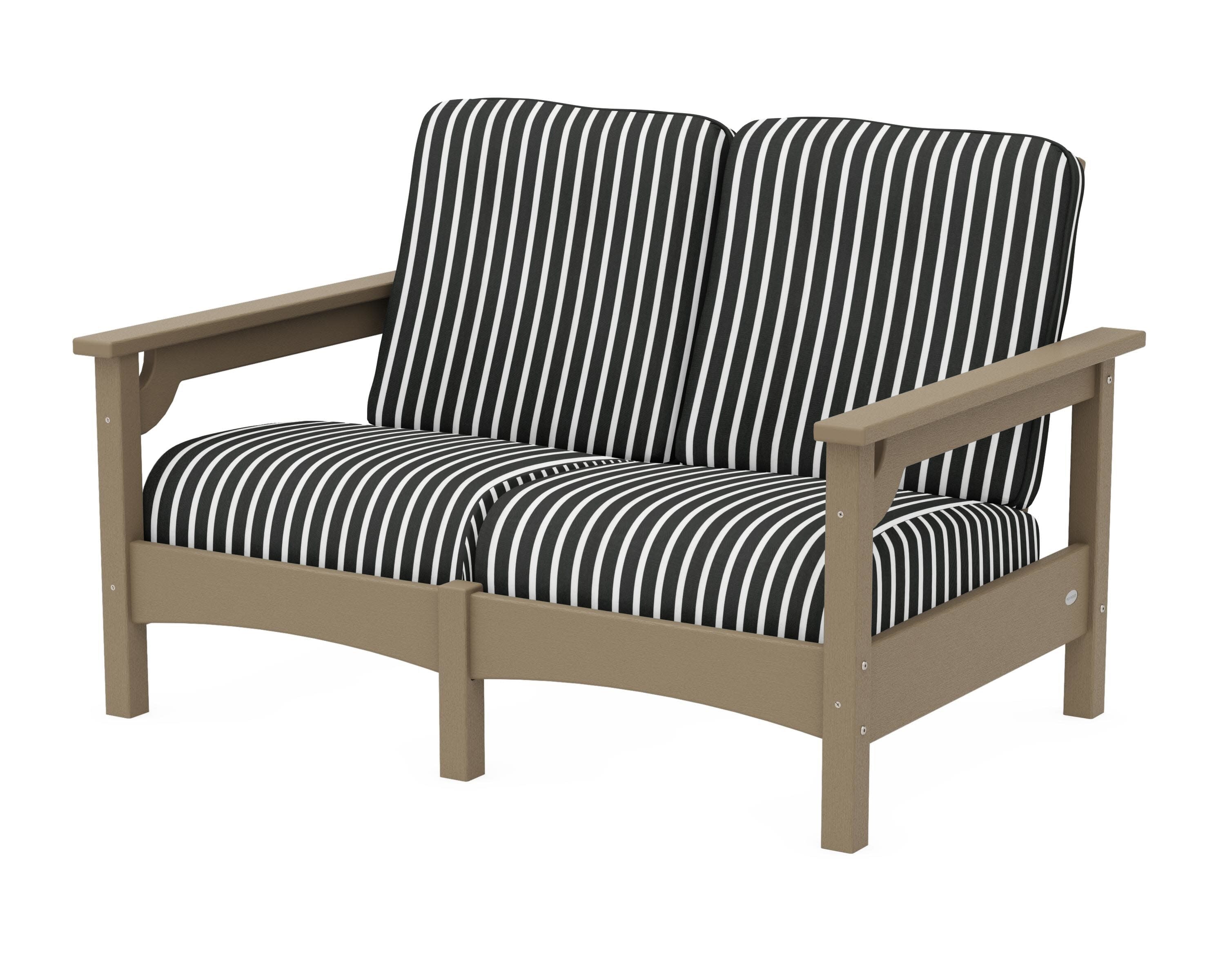 Club Loveseat in Vintage Sahara / Shore Classic