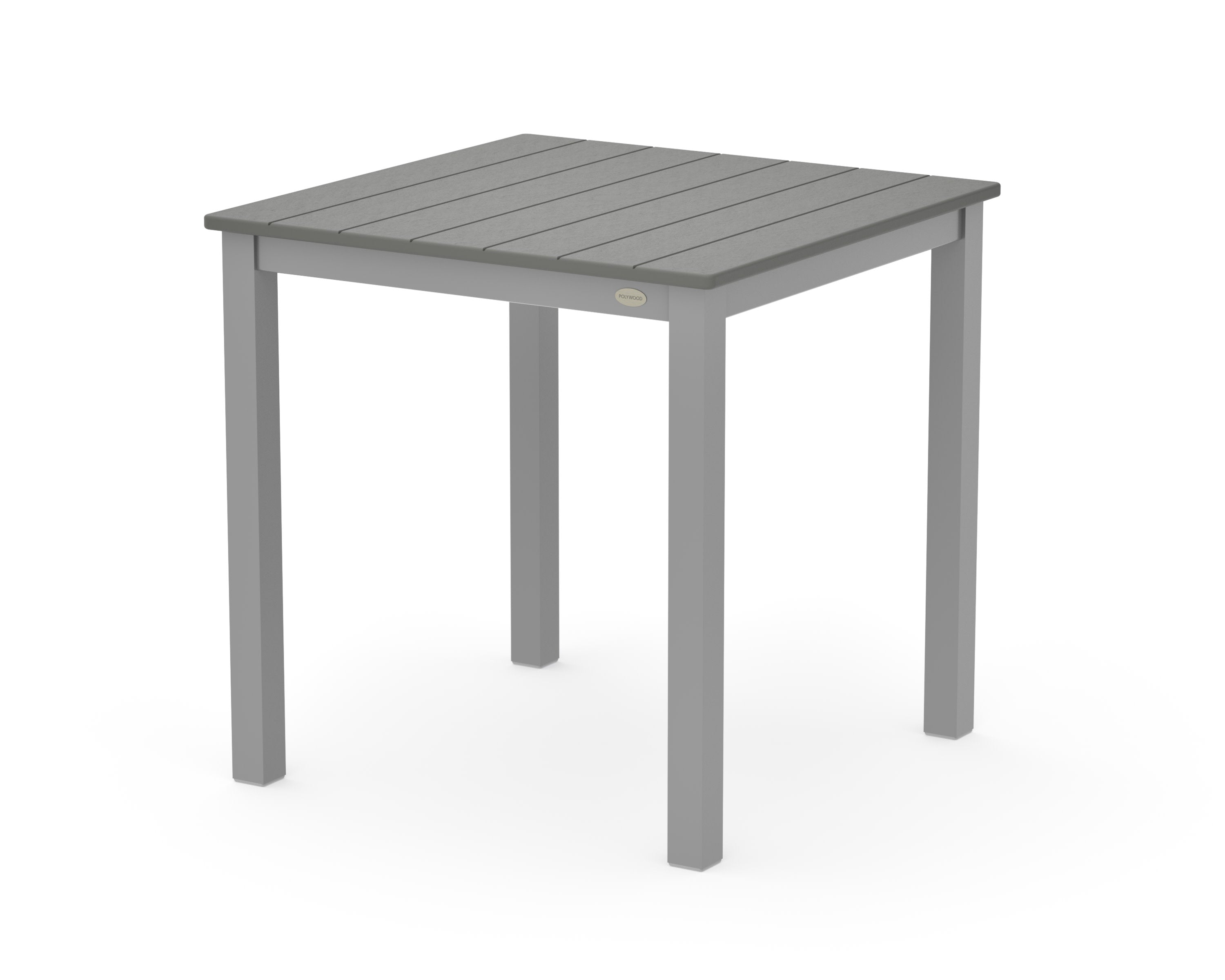 Main Street 30 x 30 Dining Table in Silver / Slate Grey