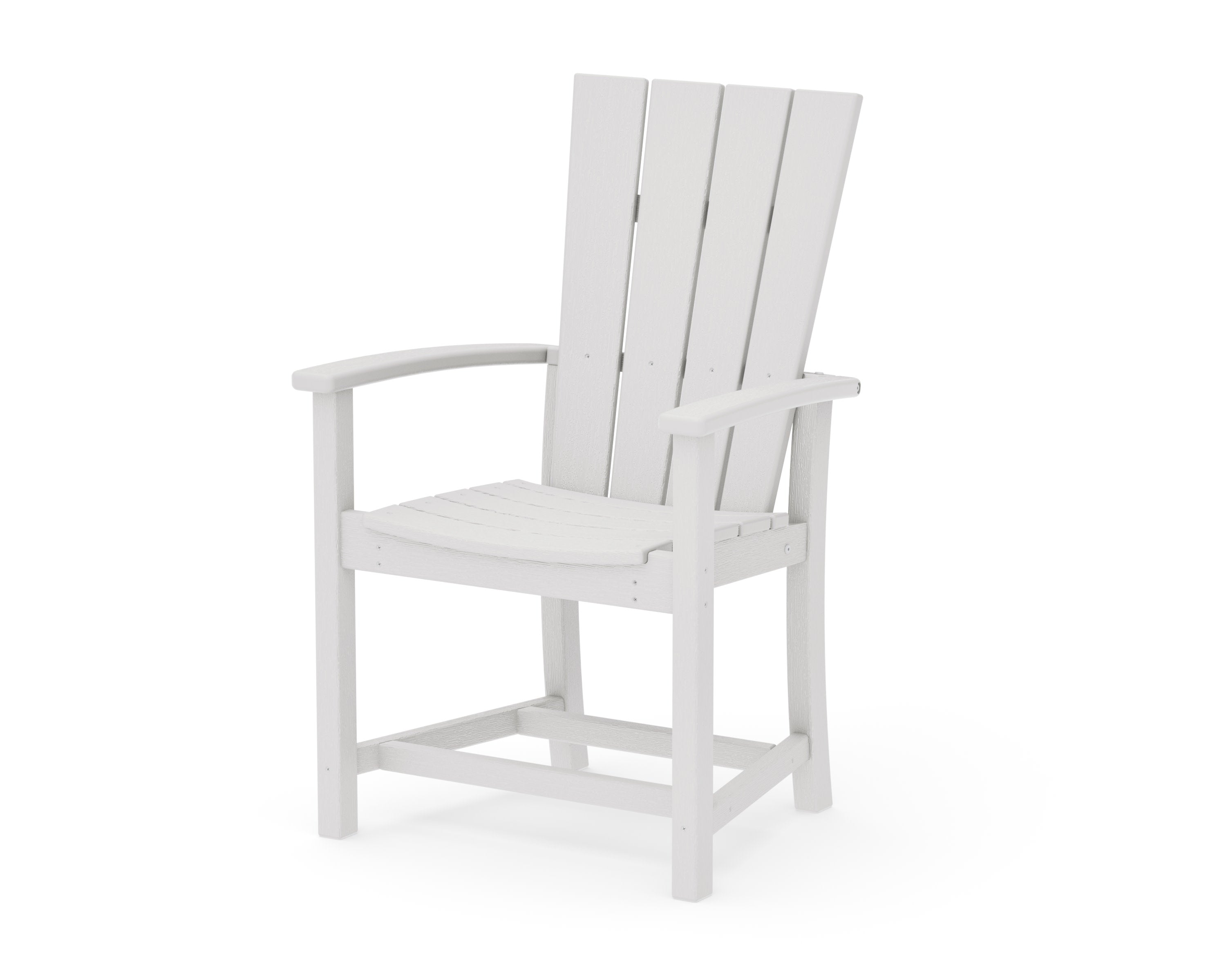Quattro Upright Adirondack Chair in Vintage White