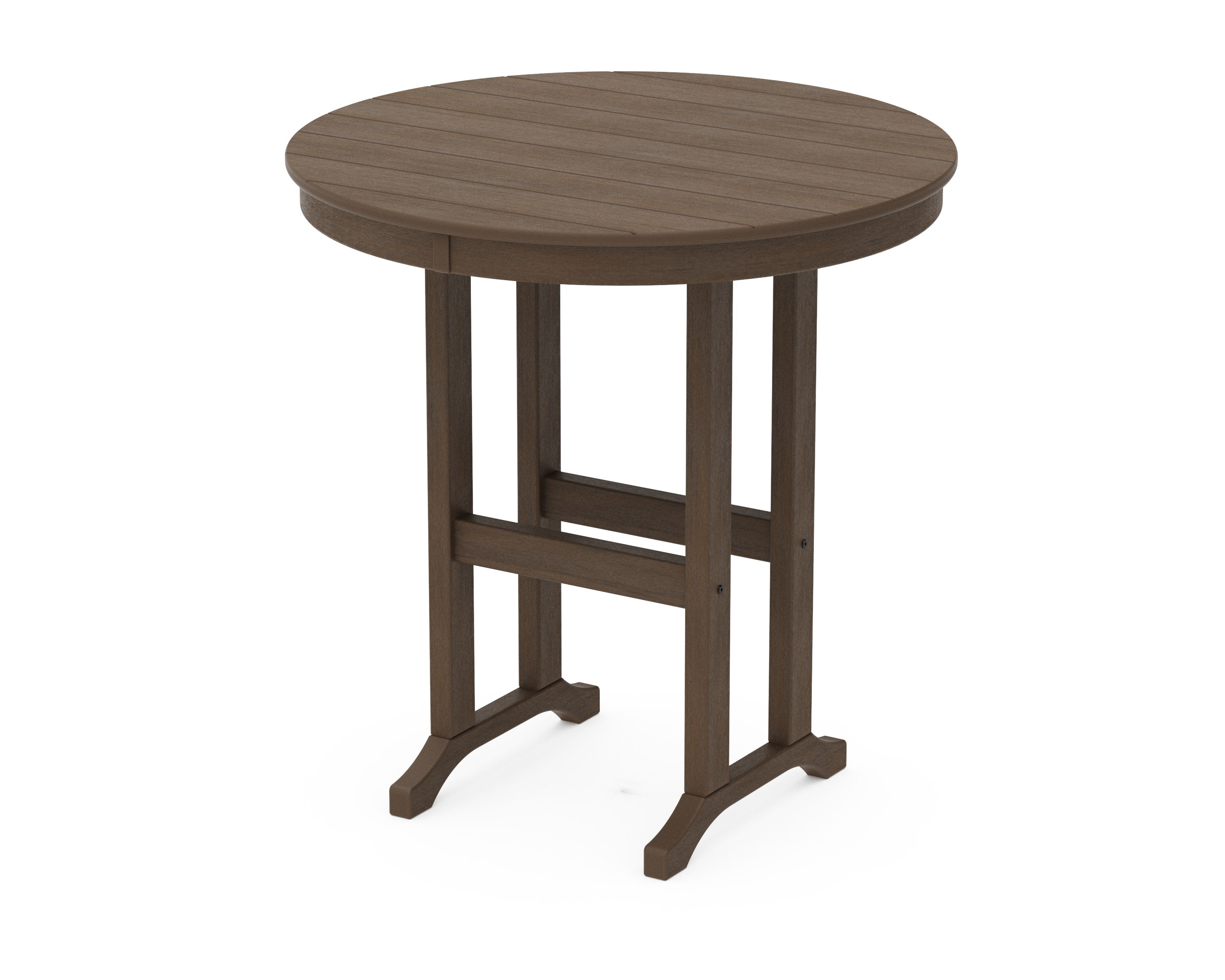 36" Round Farmhouse Counter Table in Kona