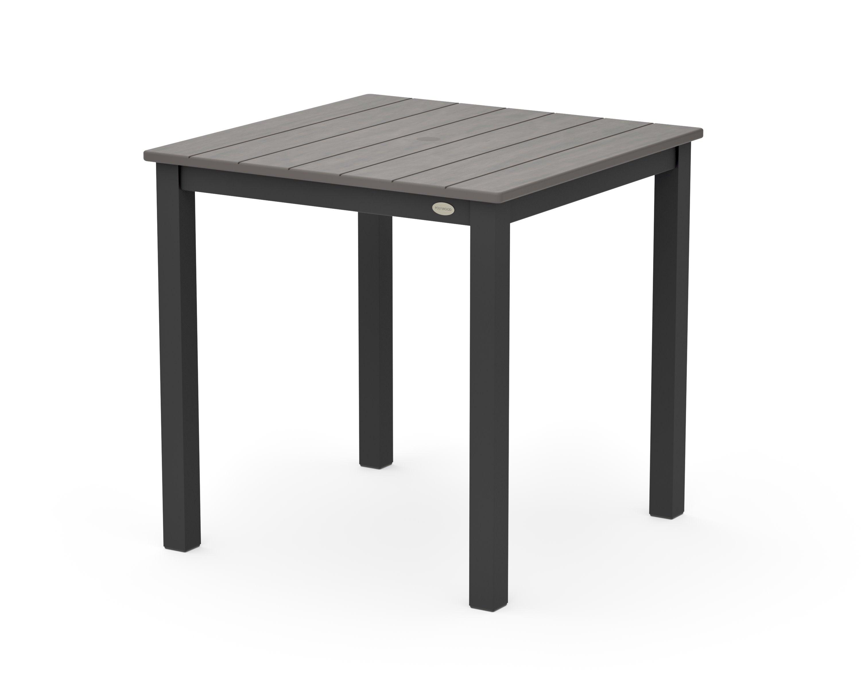 Main Street 30 x 30 Dining Table in Black / Driftwood