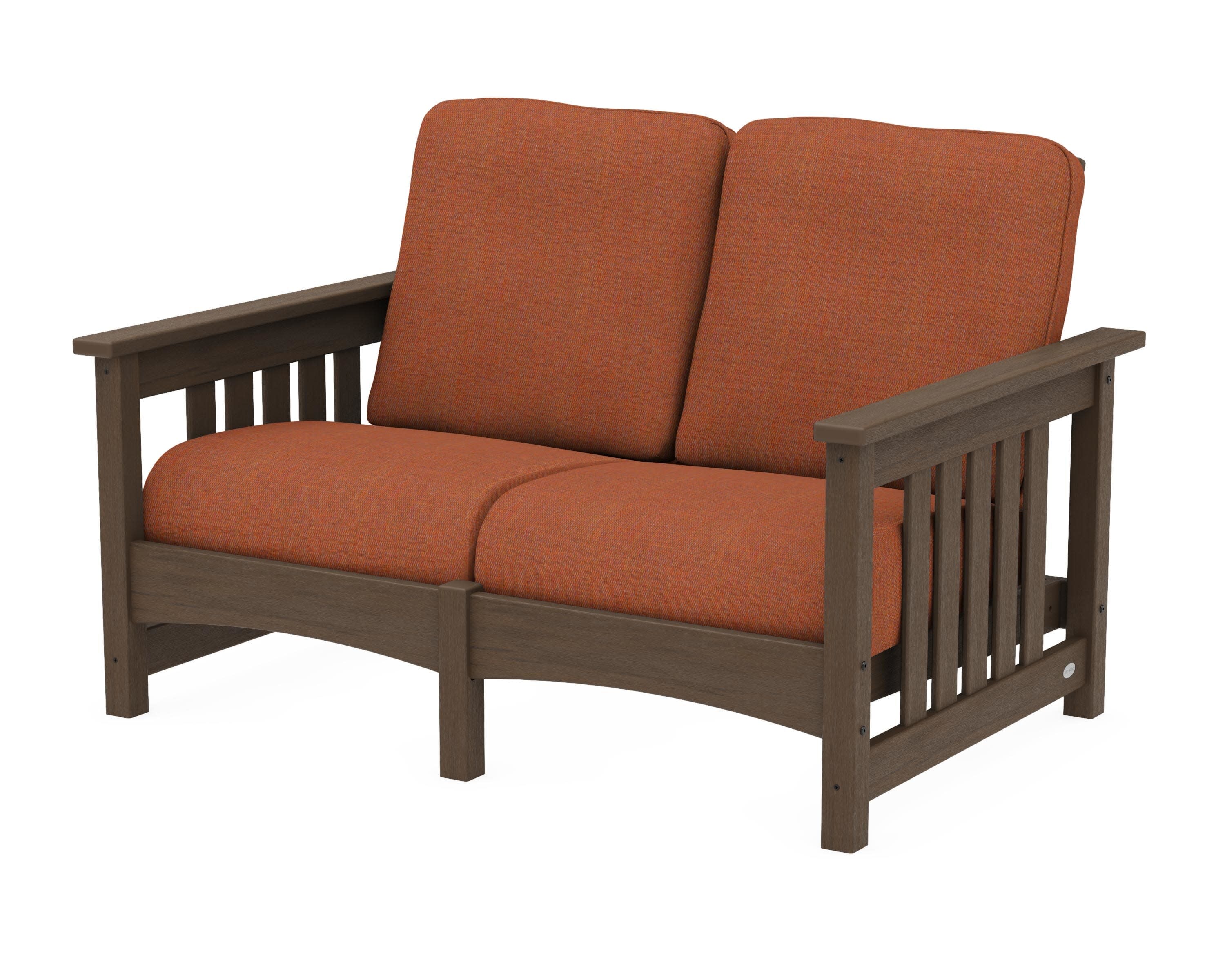 Club Mission Loveseat in Kona / Play Adobe