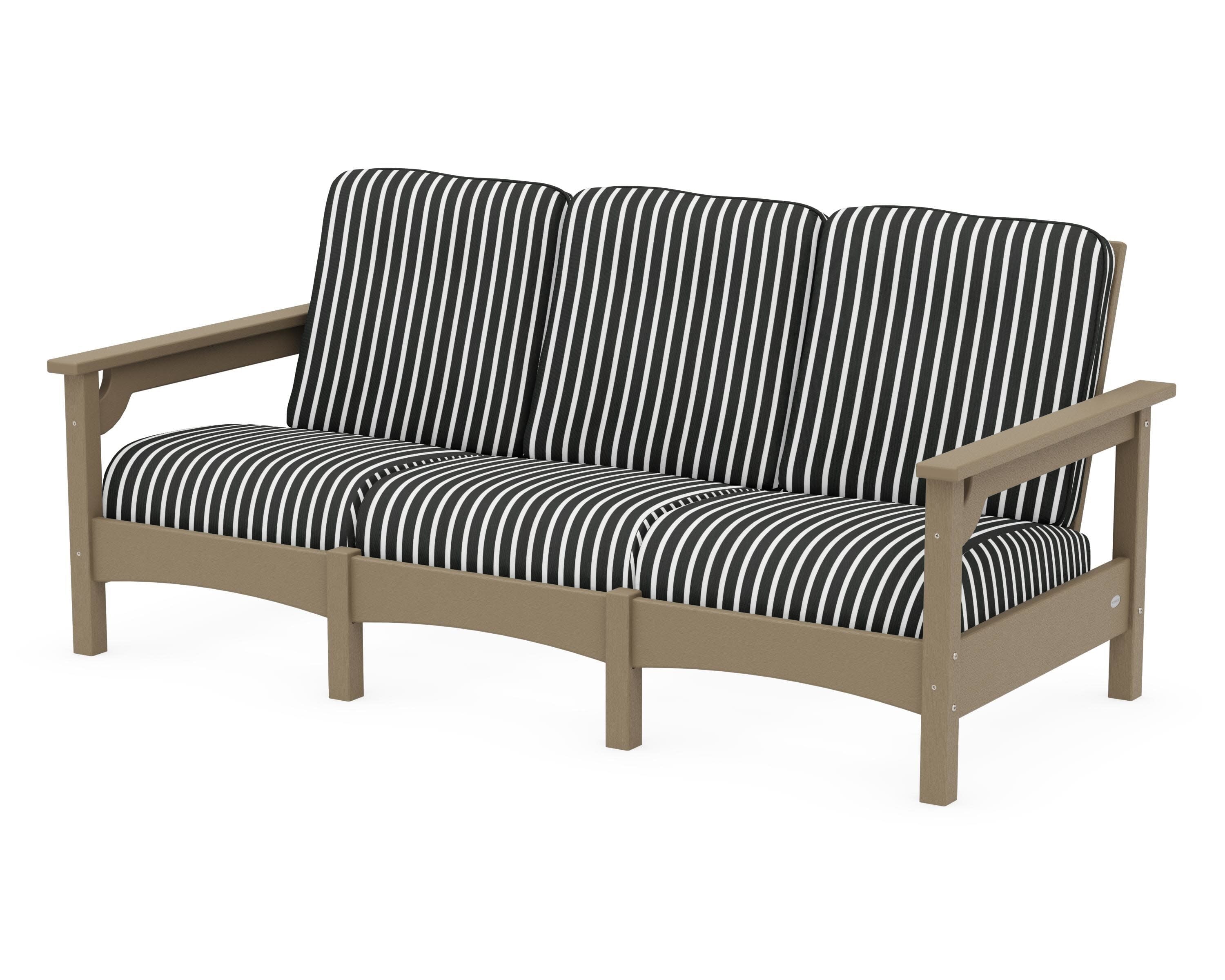 Club Sofa in Vintage Sahara / Shore Classic