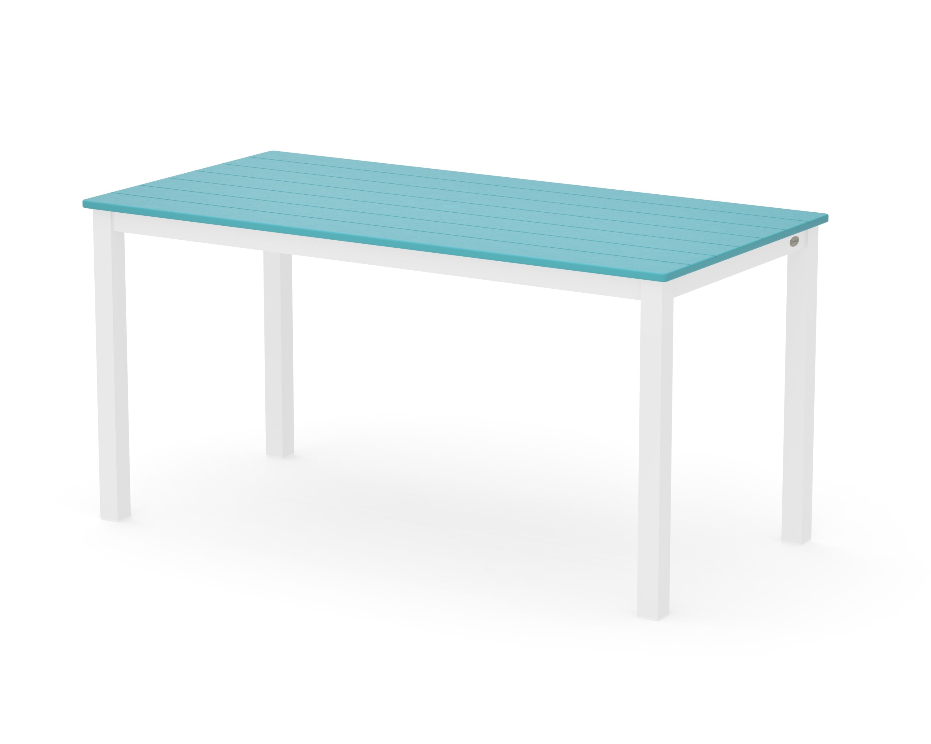 Main Street 30 x 60 Dining Table in White / Aruba
