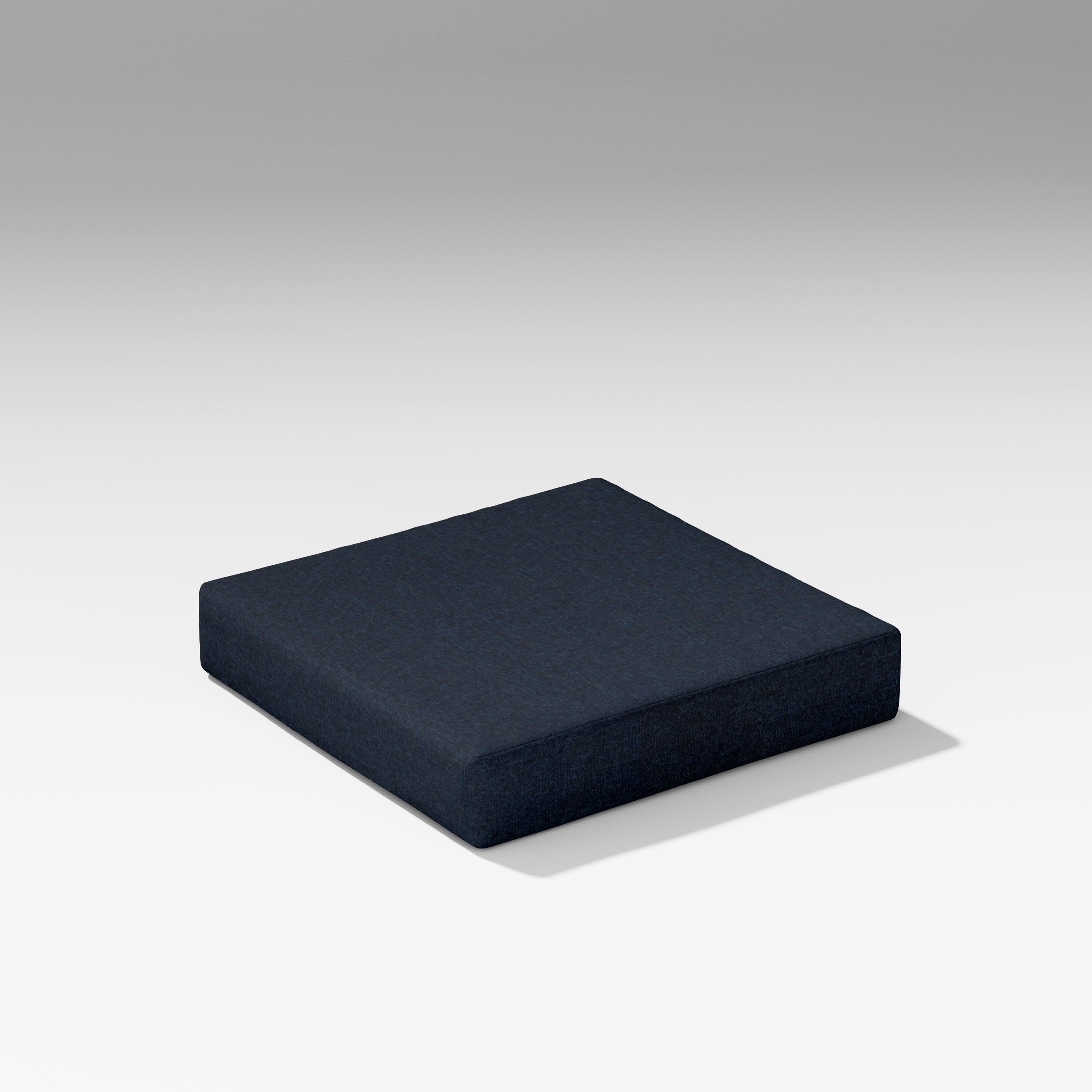 Latitude Modular Ottoman Seat Cushion in Marine Indigo