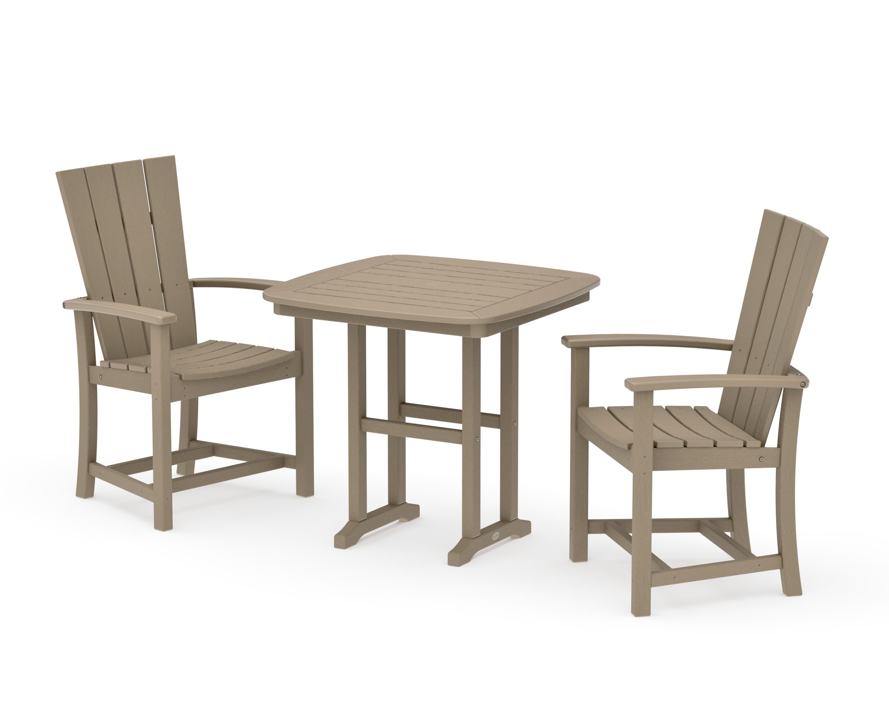Quattro 3-Piece Dining Set in Vintage Sahara