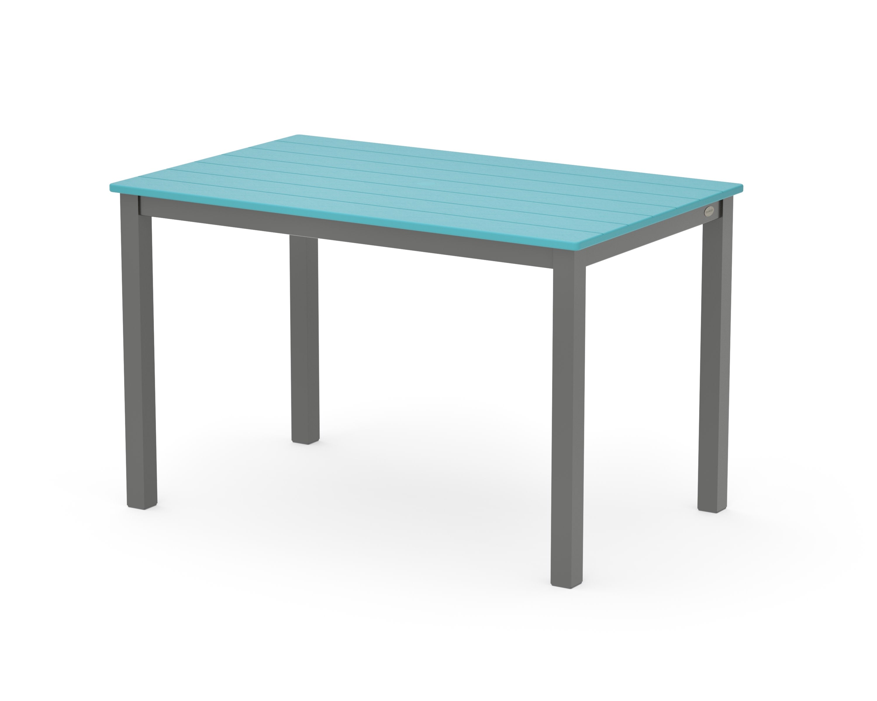 Main Street 30 x 48 Dining Table in Charcoal / Aruba