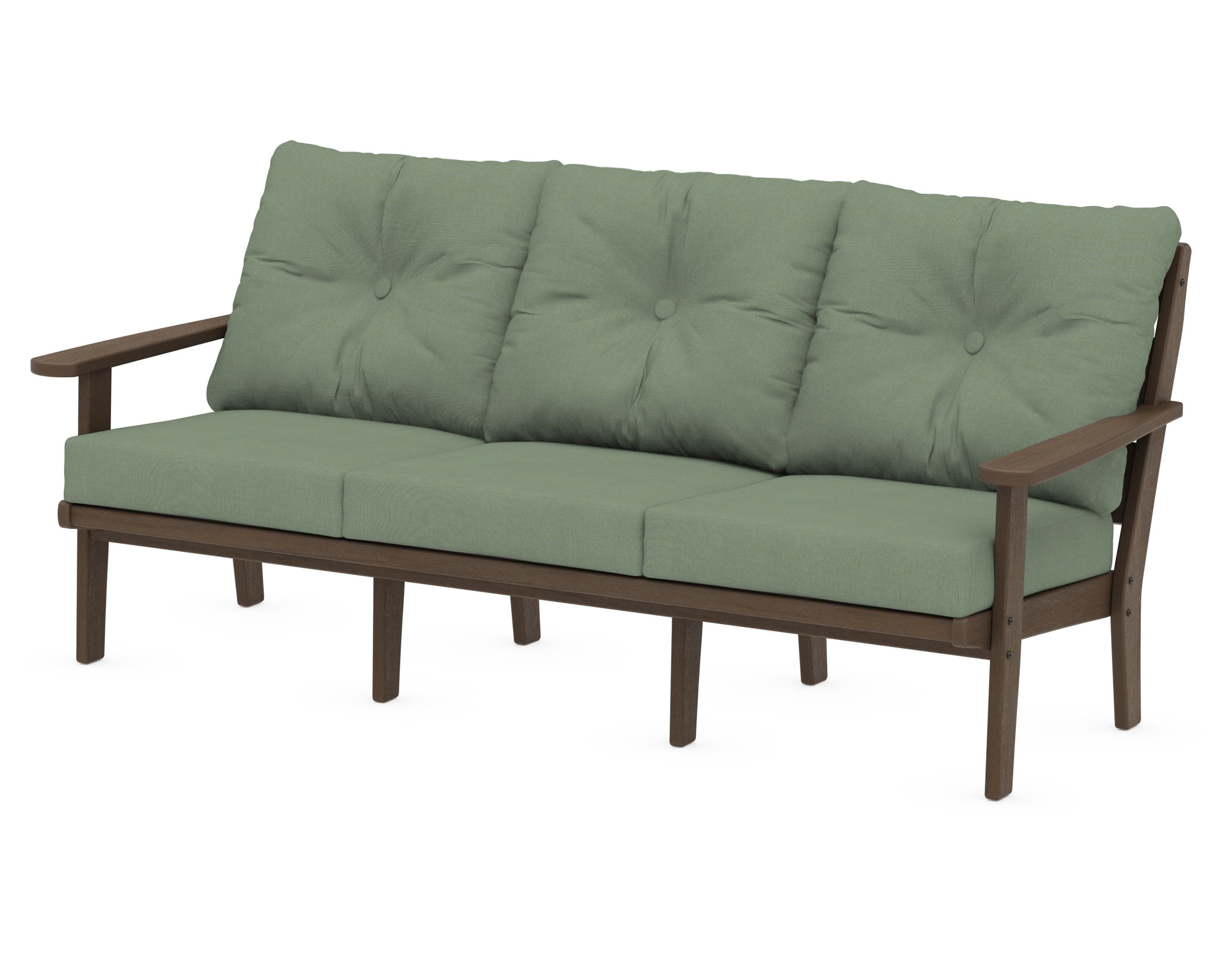 Lakeside Deep Seating Sofa in Kona / Exhale Rainwashed