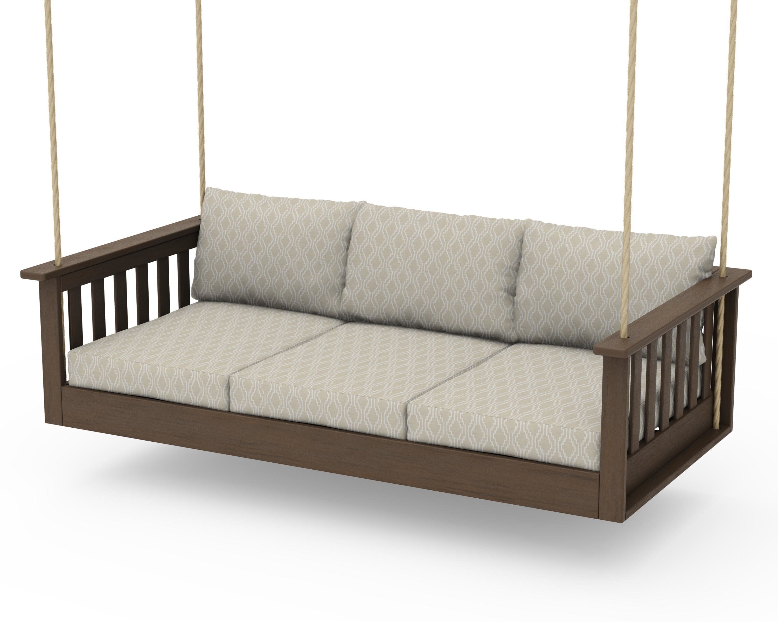 Vineyard Daybed Swing in Kona / Solve Linen