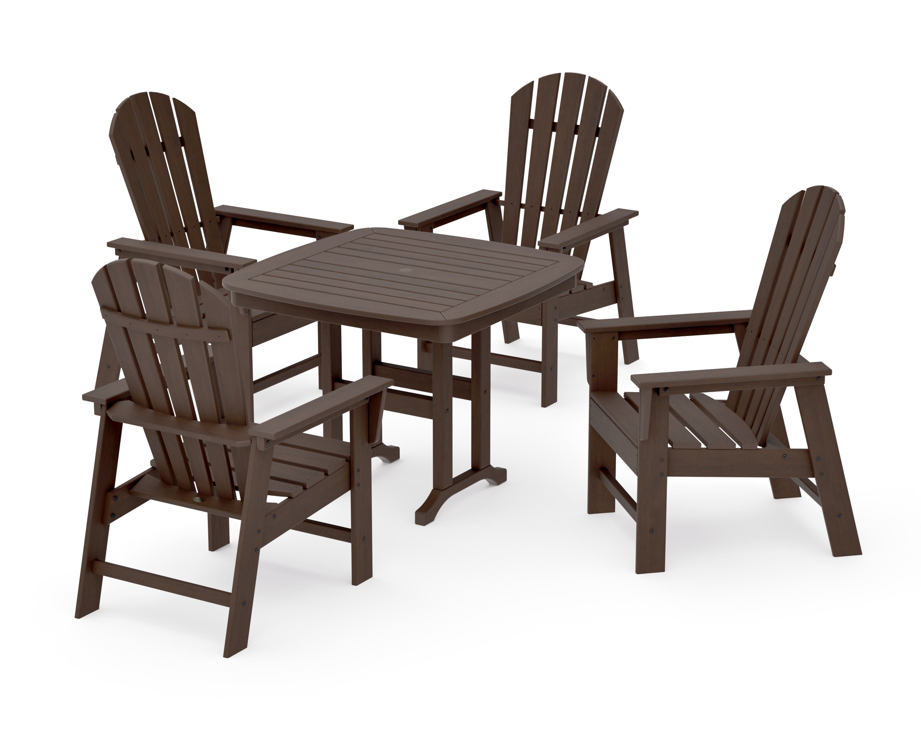 South Beach 5-Piece Dining Set in Kona