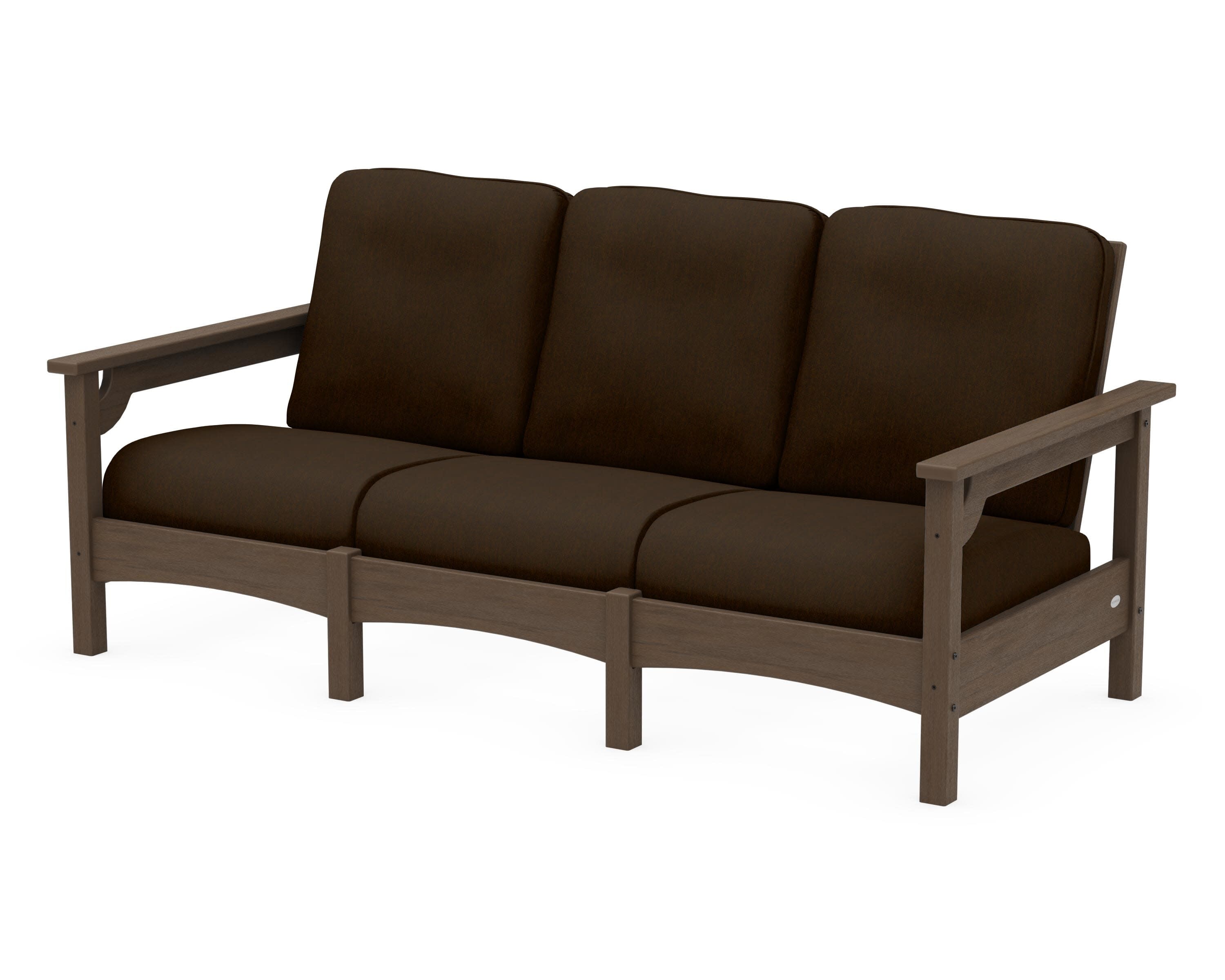 Club Sofa in Kona / Canvas Java