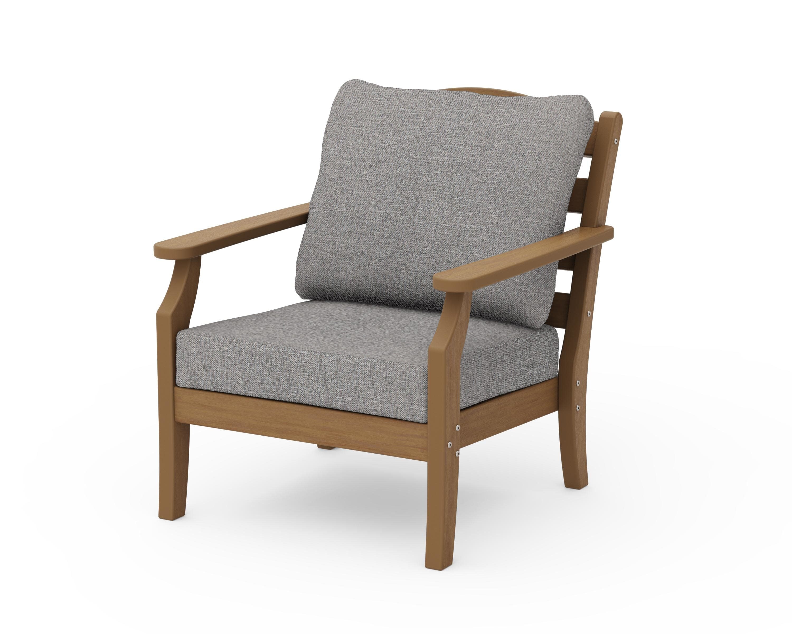Savannah Deep Seating Chair in Natural / Grey Mist