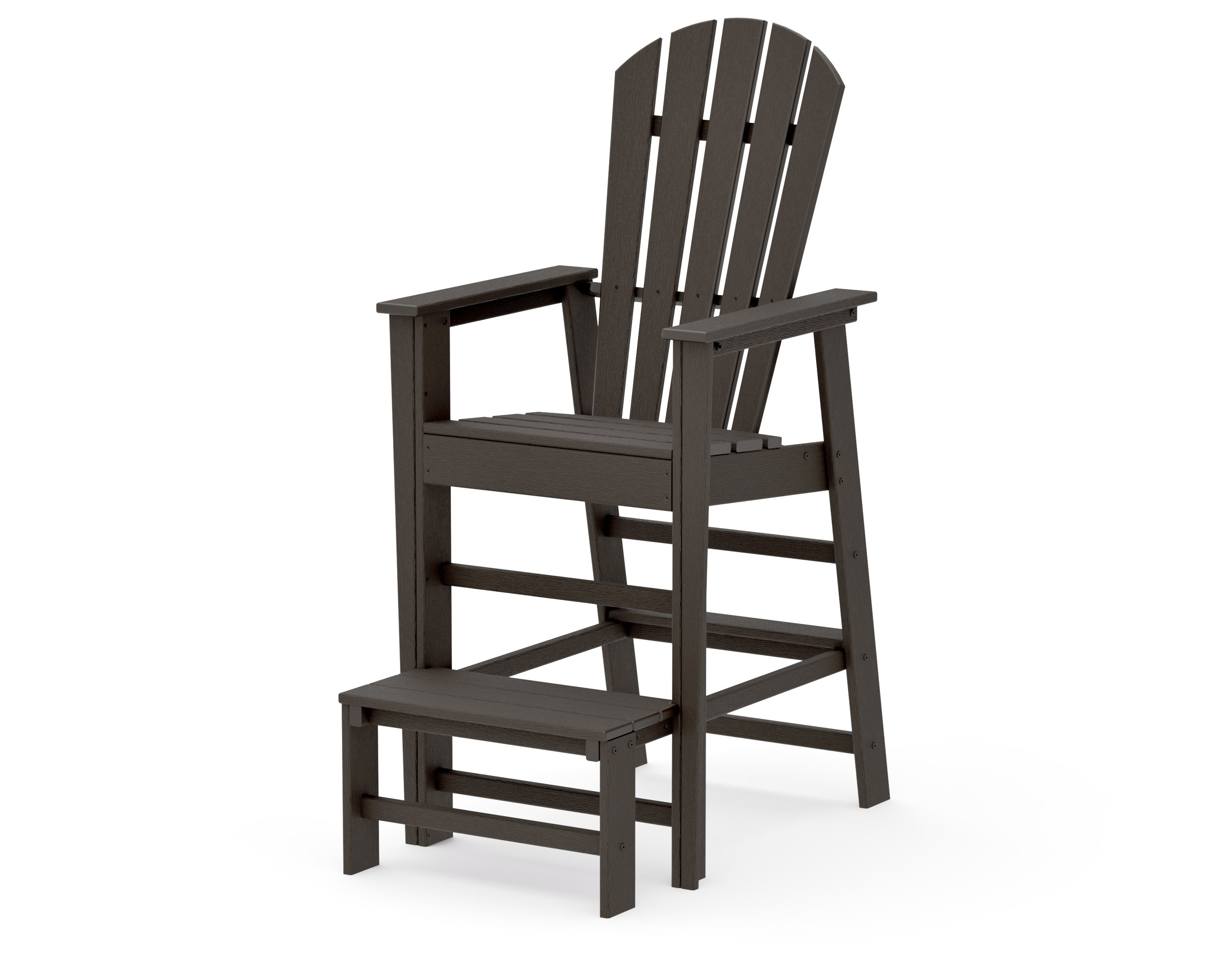South Beach Lifeguard Chair in Vintage Coffee