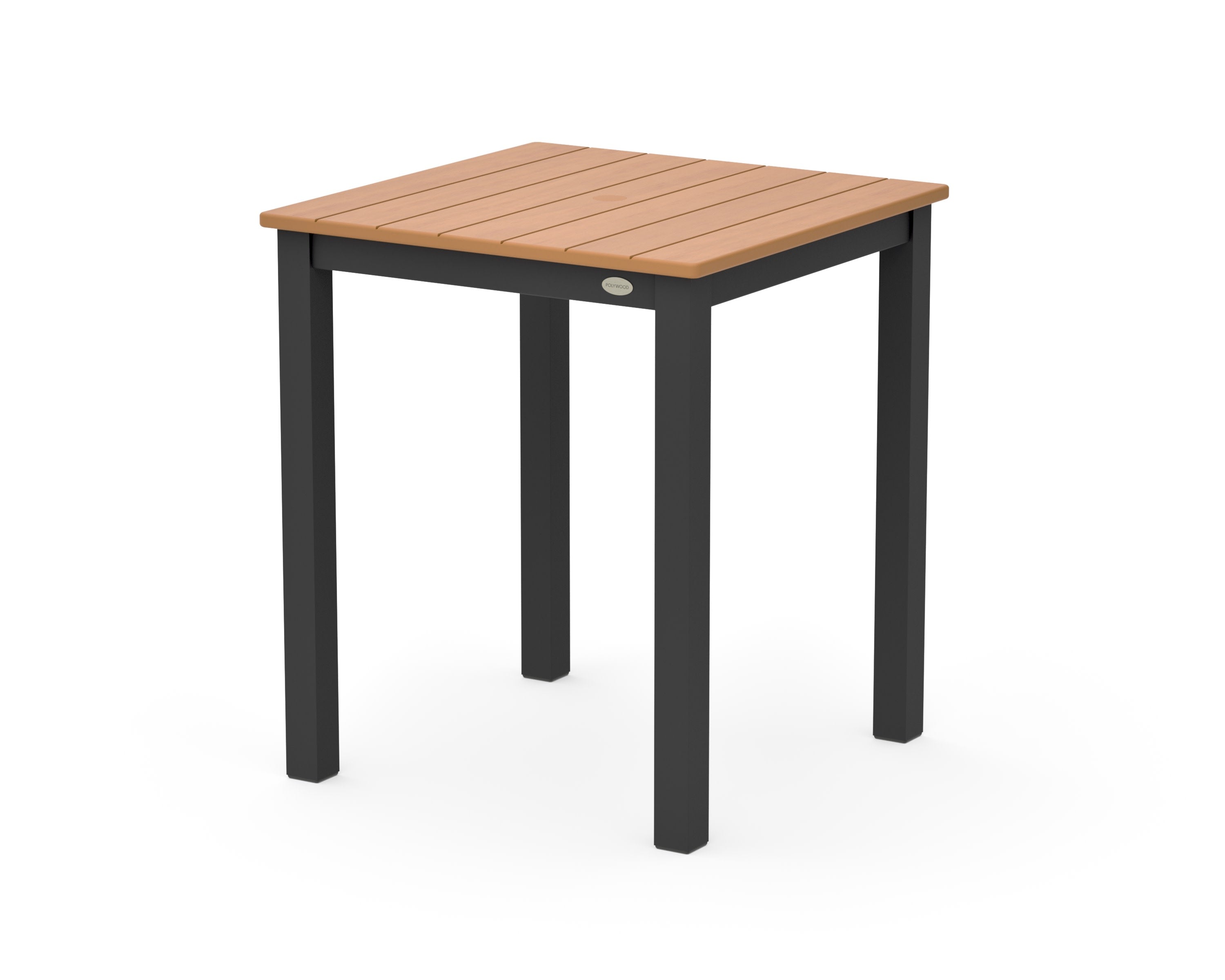 Main Street 26 x 26 Dining Table in Black / Natural