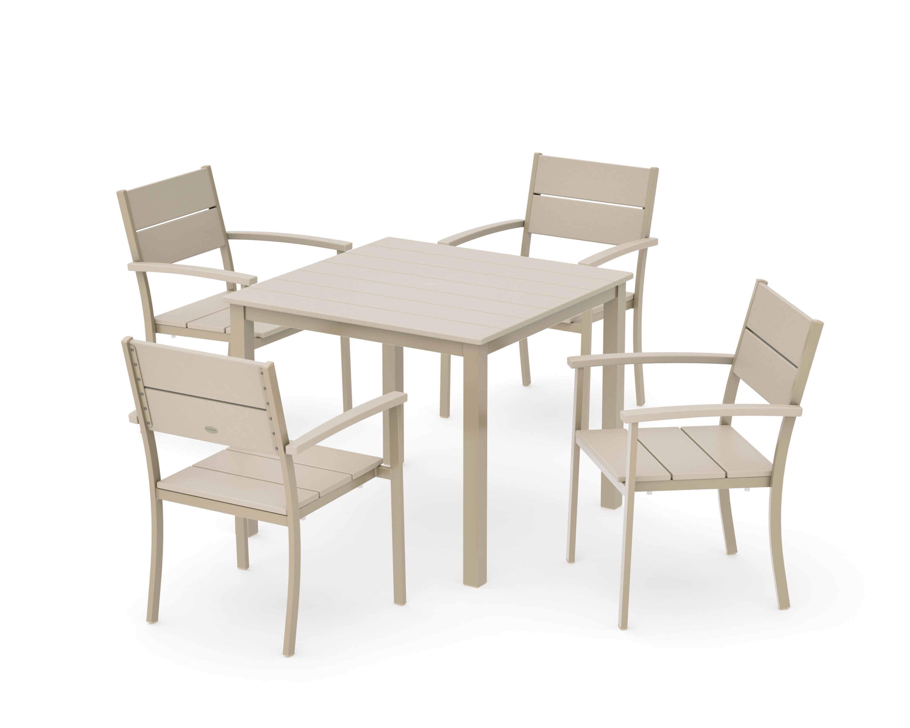 Main Street 5-Piece Dining Set in Sand / Sand