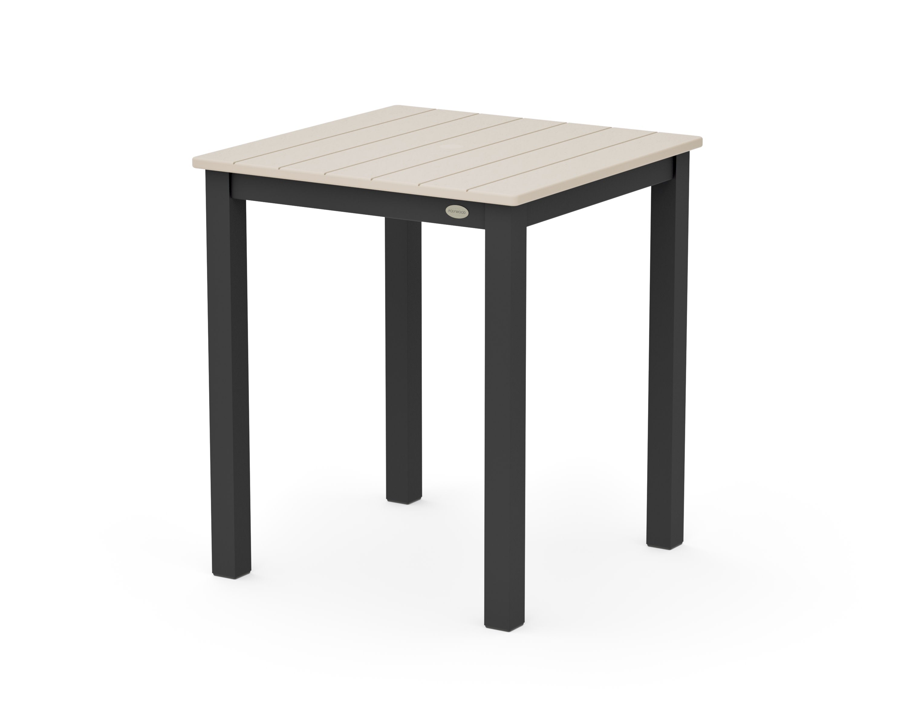 Main Street 26 x 26 Dining Table in Black / Sand