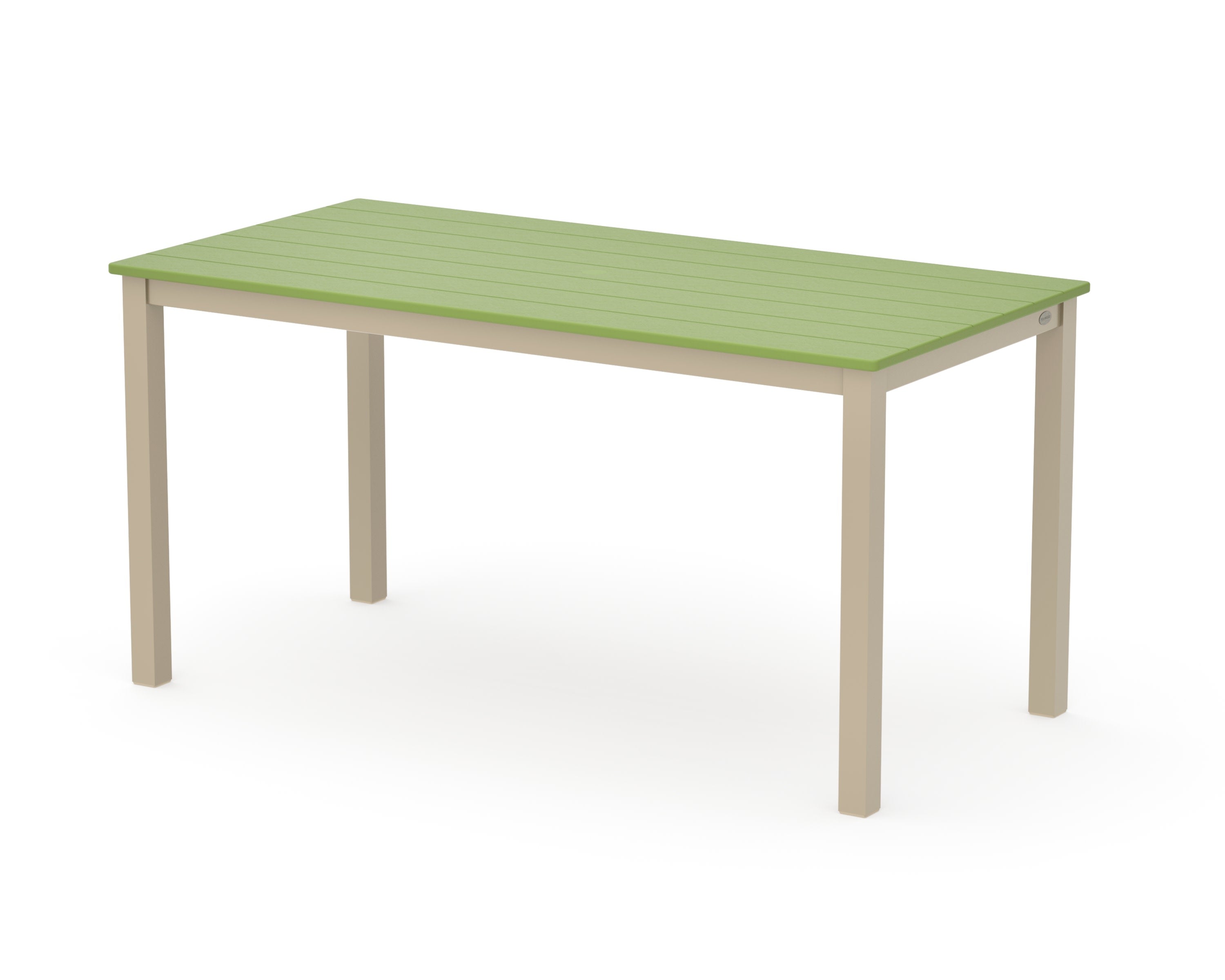 Main Street 30 x 60 Dining Table in Sand / Lime