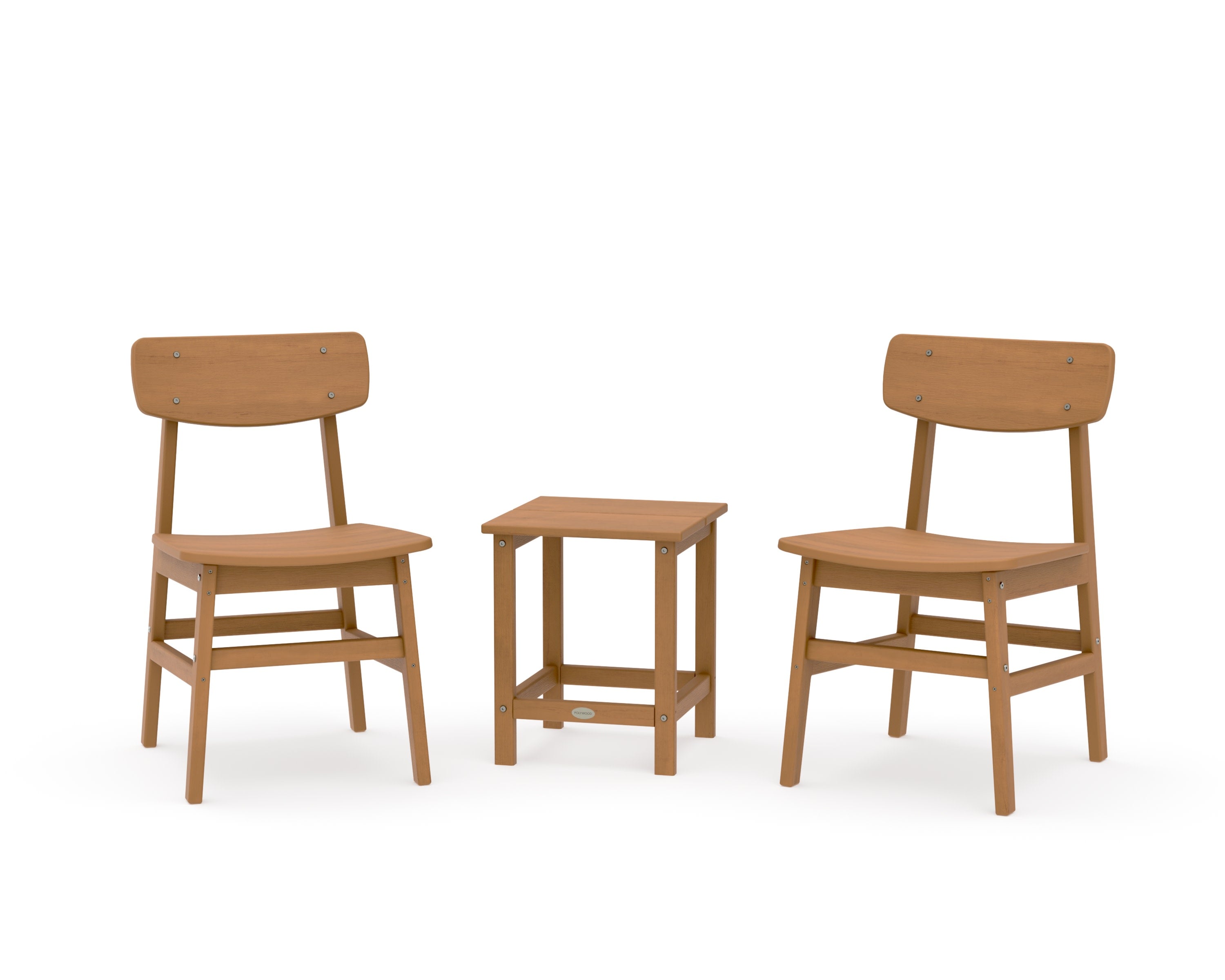 Modern Studio Urban Chair 3-Piece Seating Set in Natural