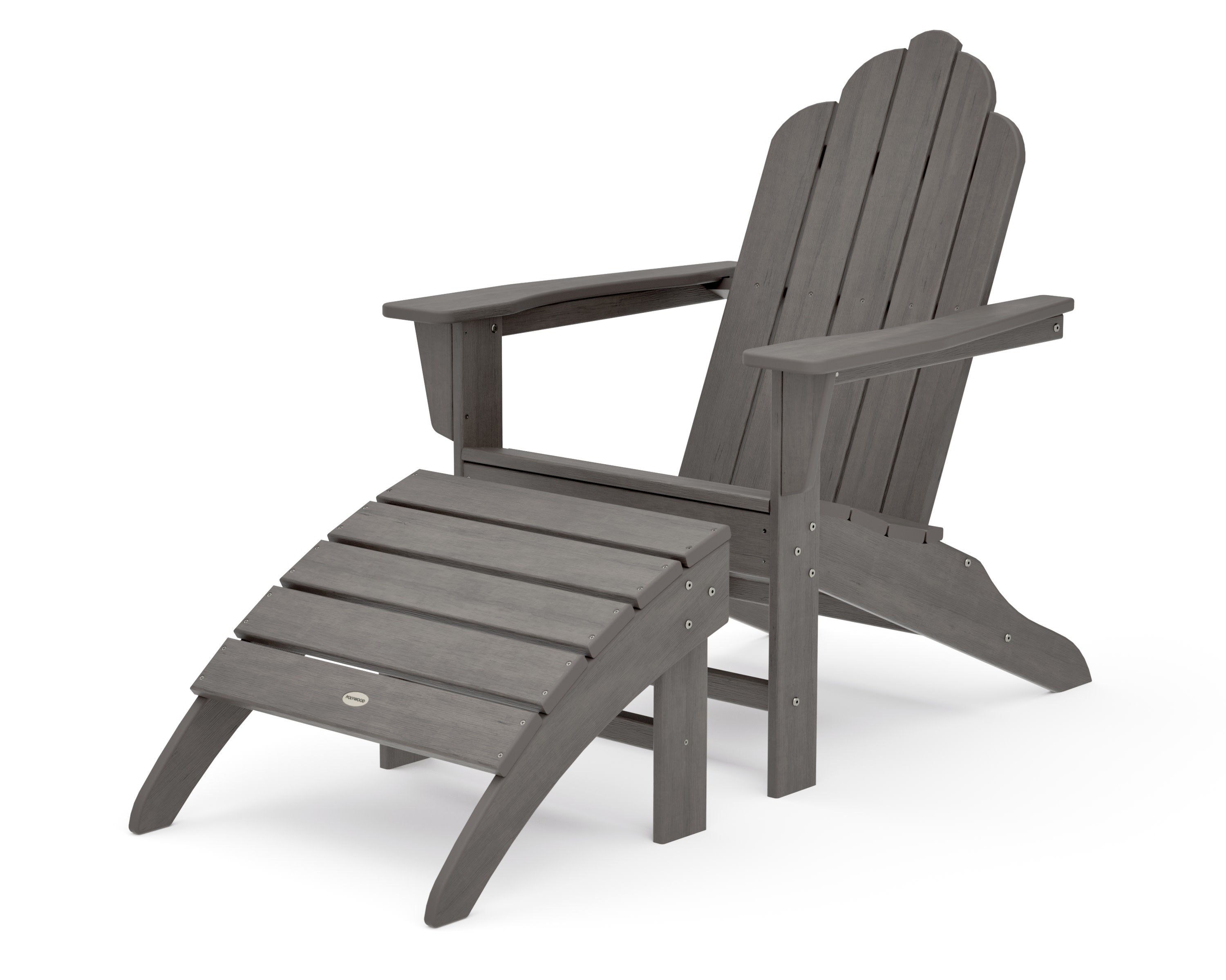 Long Island Adirondack 2-Piece Set in Driftwood