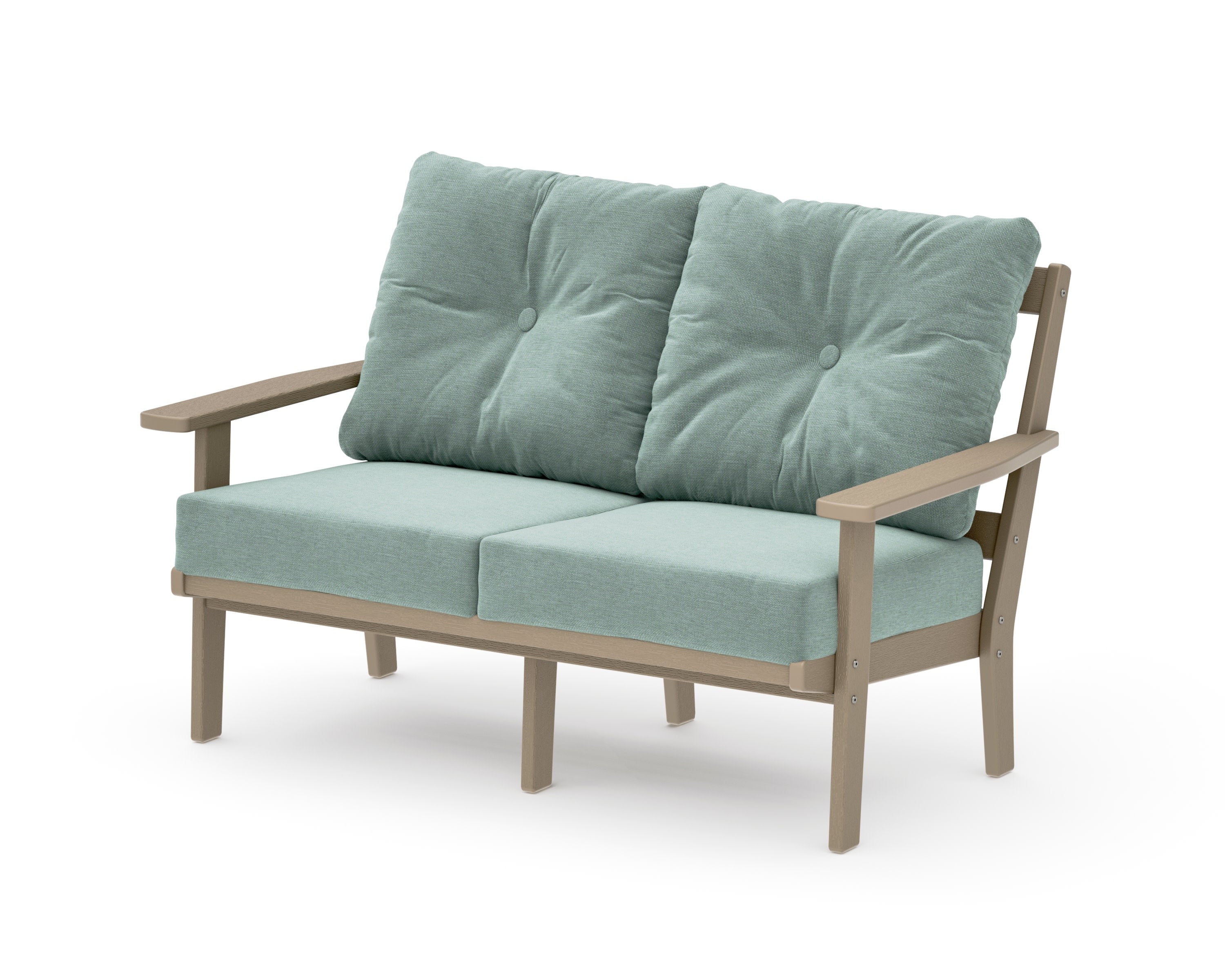 Oxford Deep SeatingLoveseat in Vintage Sahara / Glacier Spa