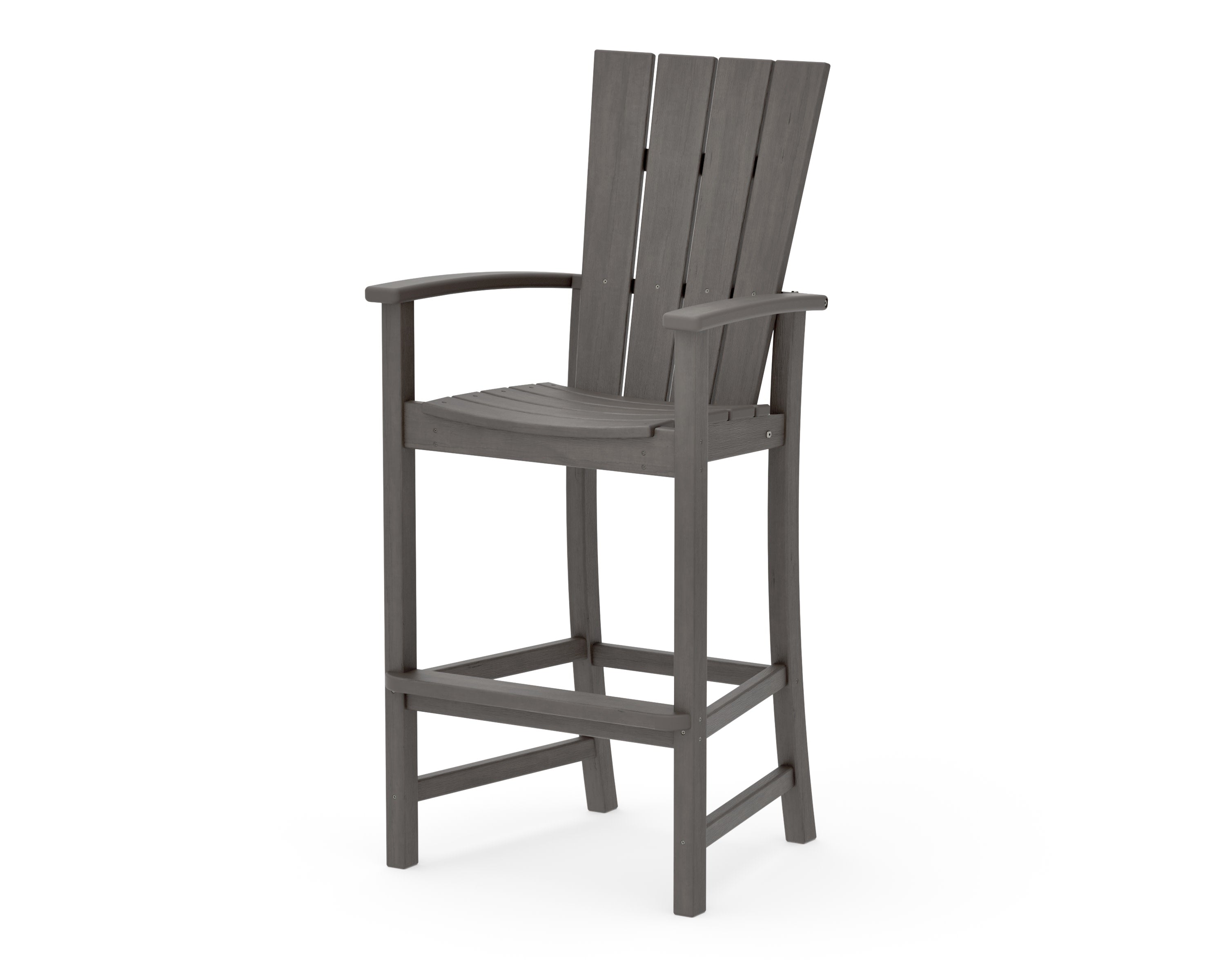Quattro Adirondack Bar Chair in Driftwood
