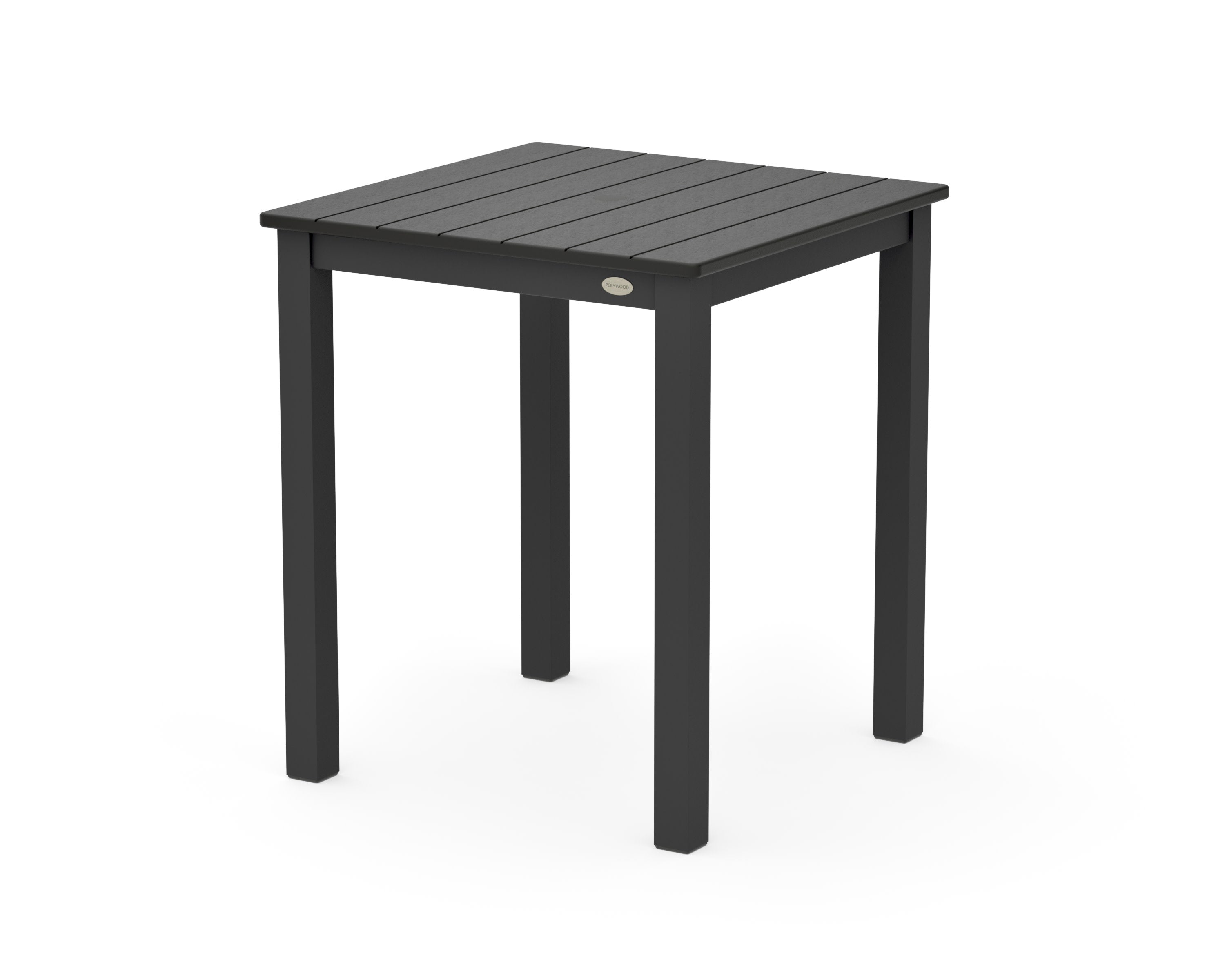 Main Street 26 x 26 Dining Table in Black / Black
