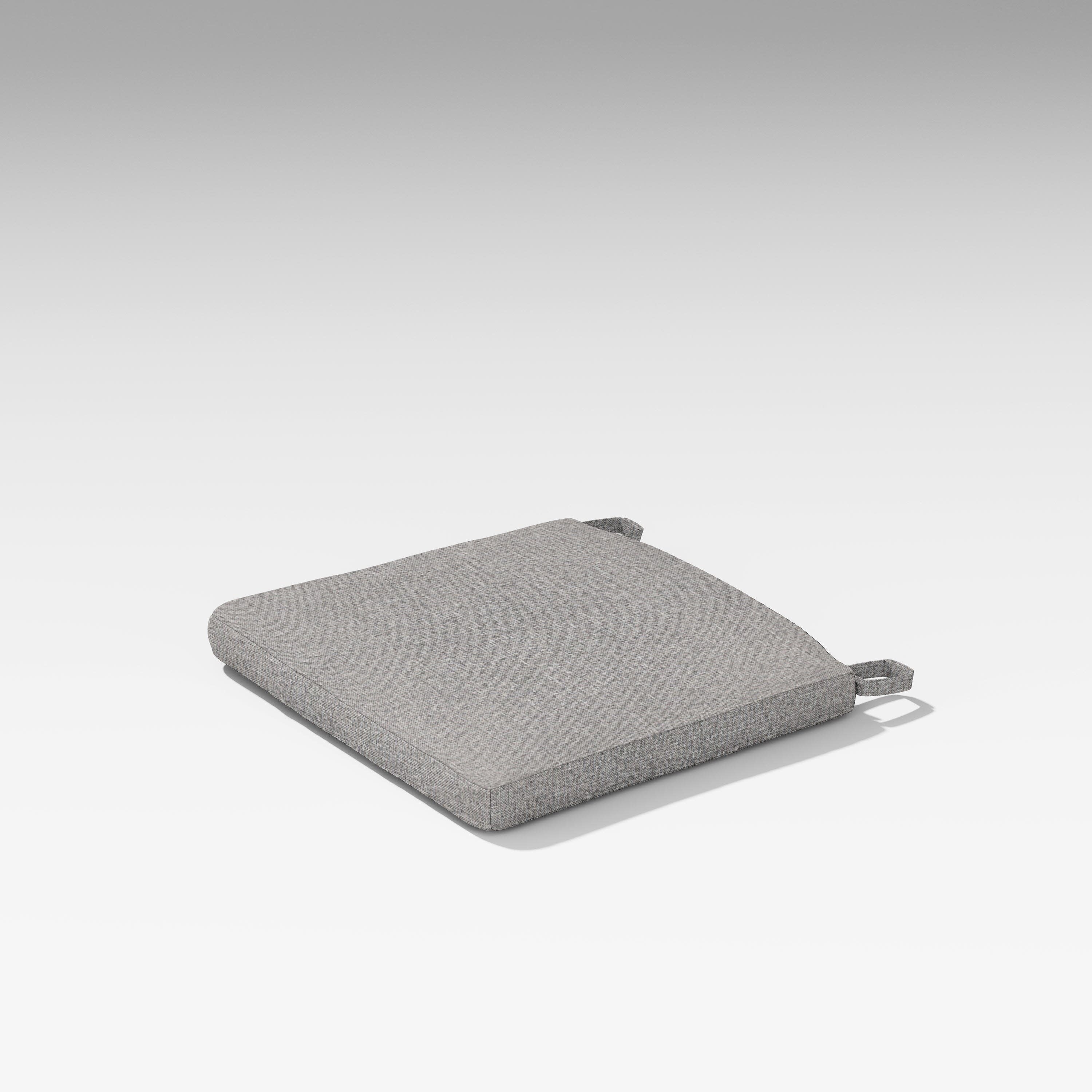 Estate Dining Seat Pad in Grey Mist