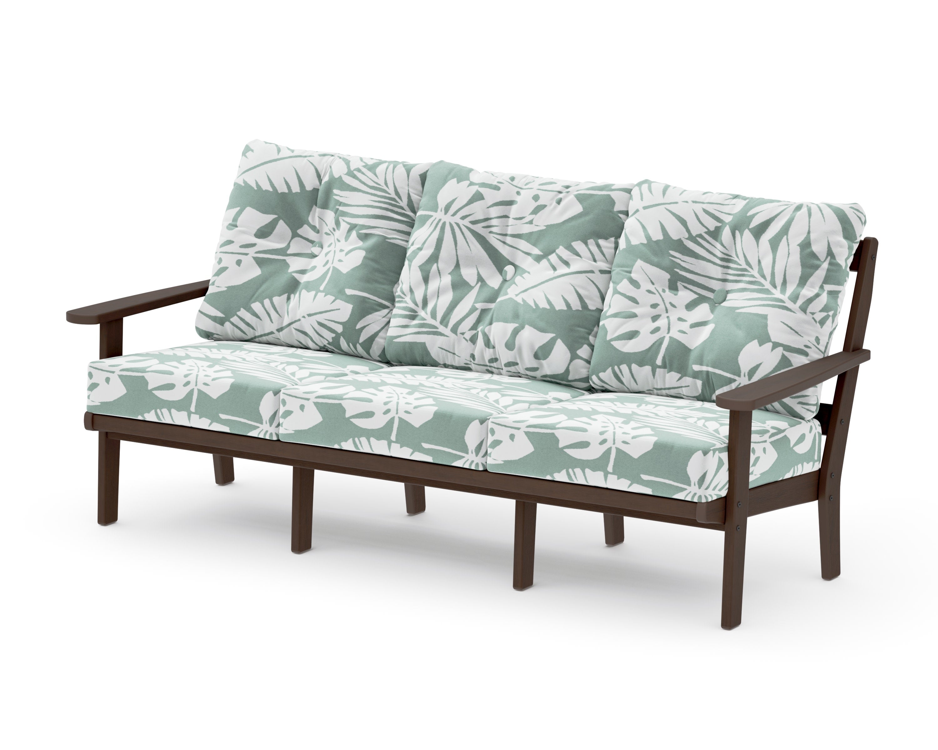 Mission Deep Seating Sofa in Kona / Leaf Glacier Spa