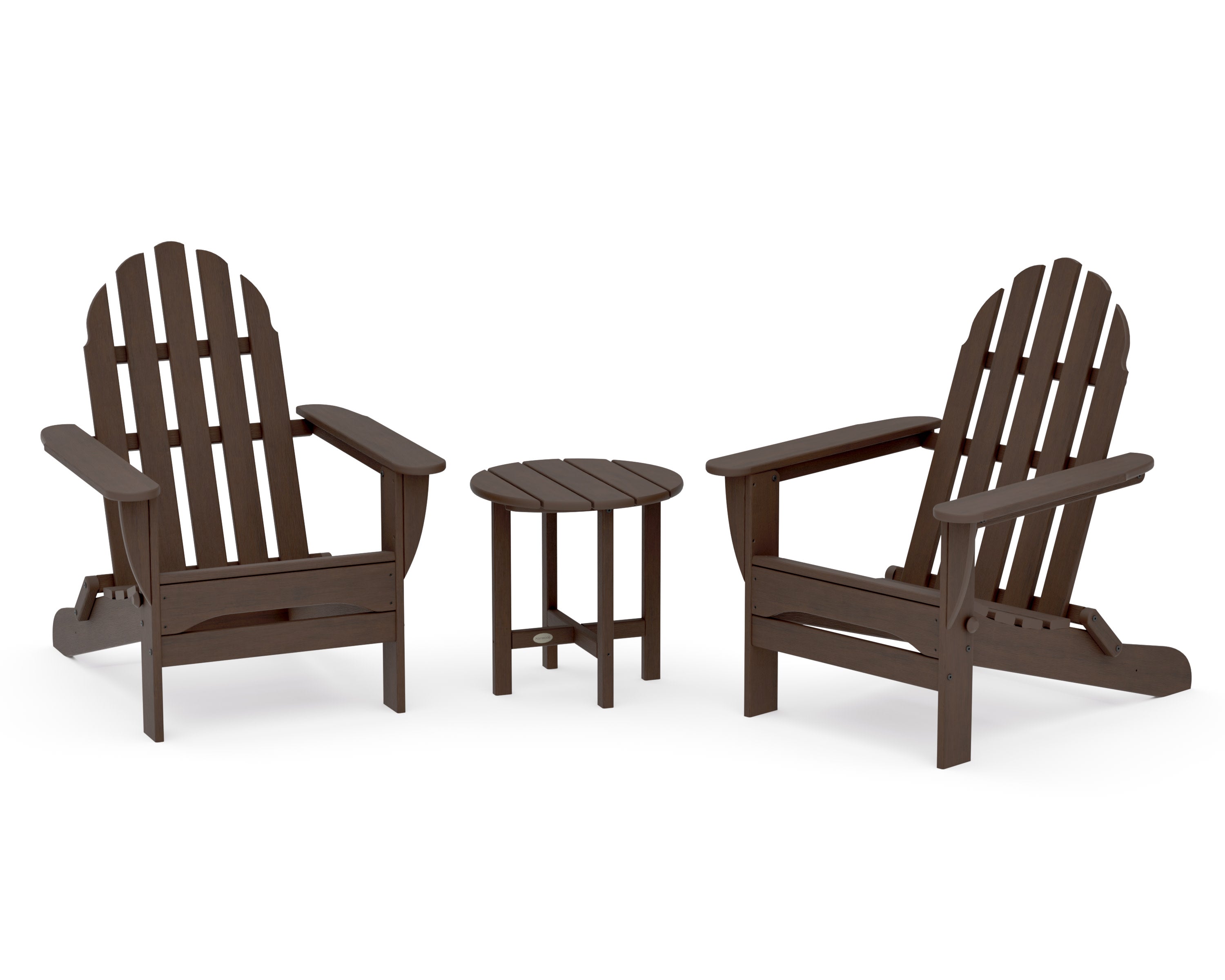 Classic Folding Adirondack 3-Piece Set in Kona