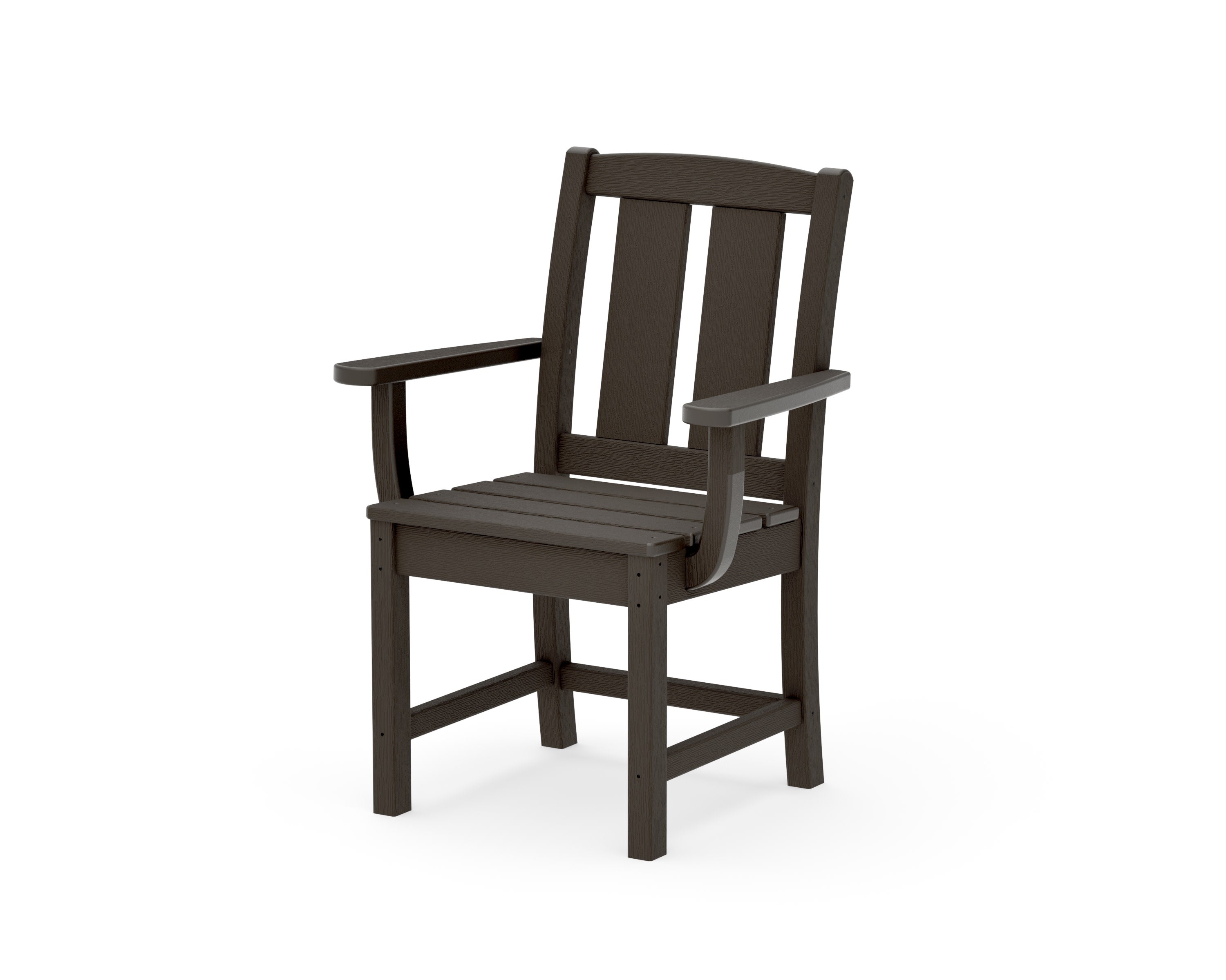 Mission Dining Arm Chair in Vintage Coffee