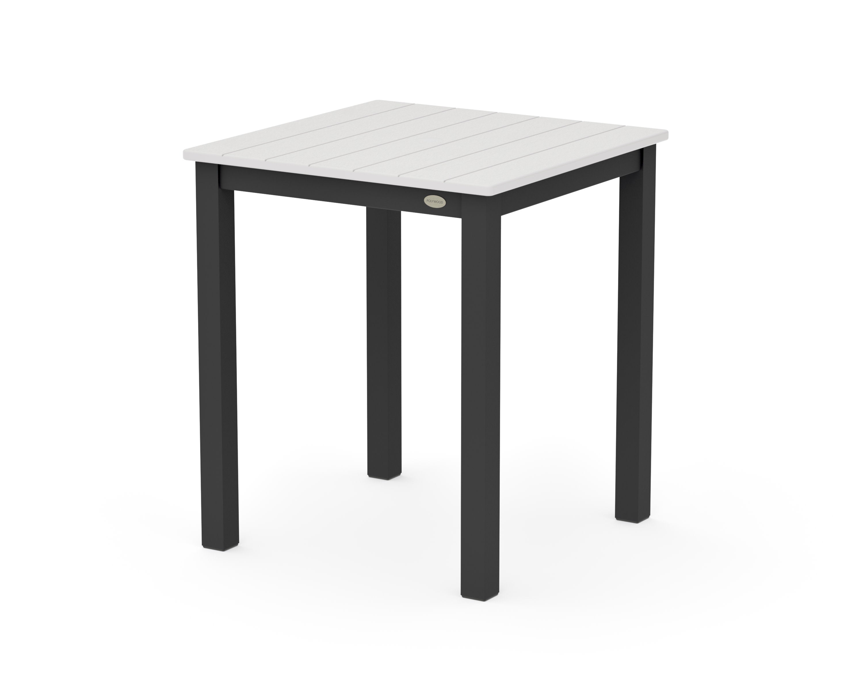 Main Street 26 x 26 Dining Table in Black / Vintage White
