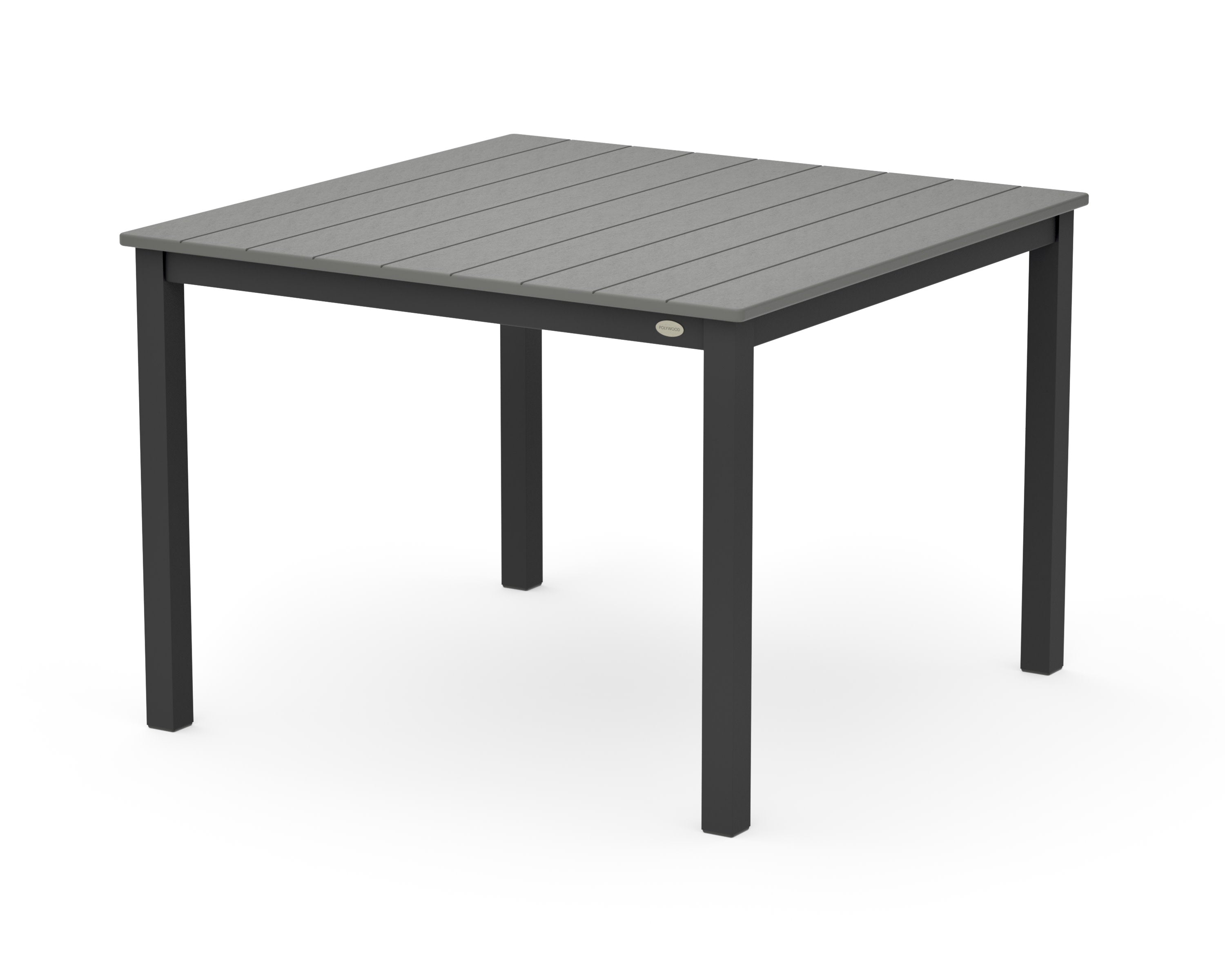 Main Street 42 x 42 Dining Table in Black / Slate Grey