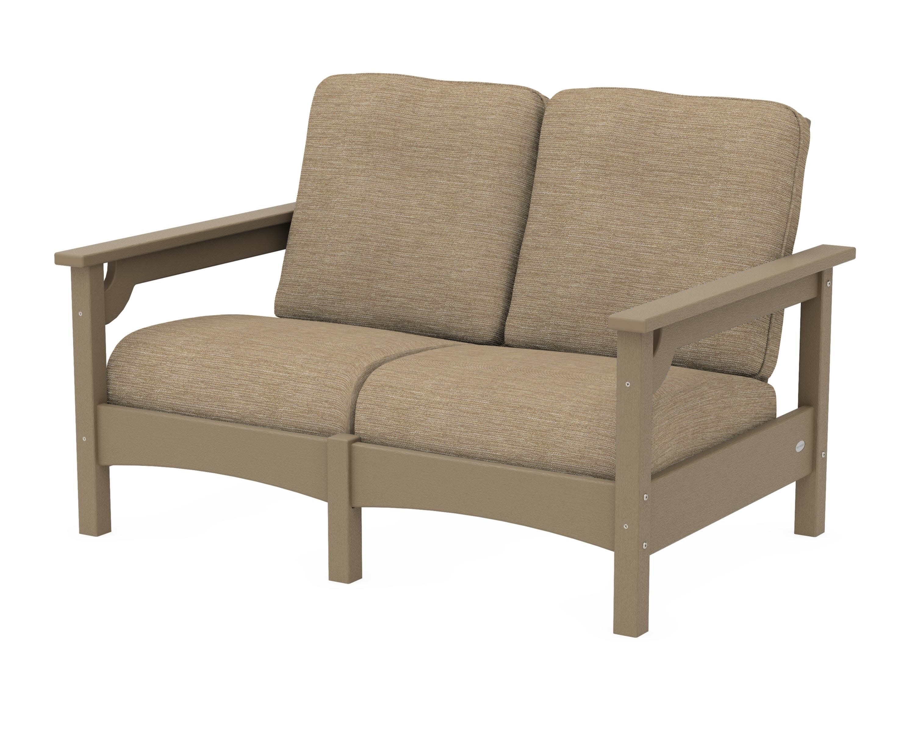 Club Loveseat in Vintage Sahara / Charmer Desert