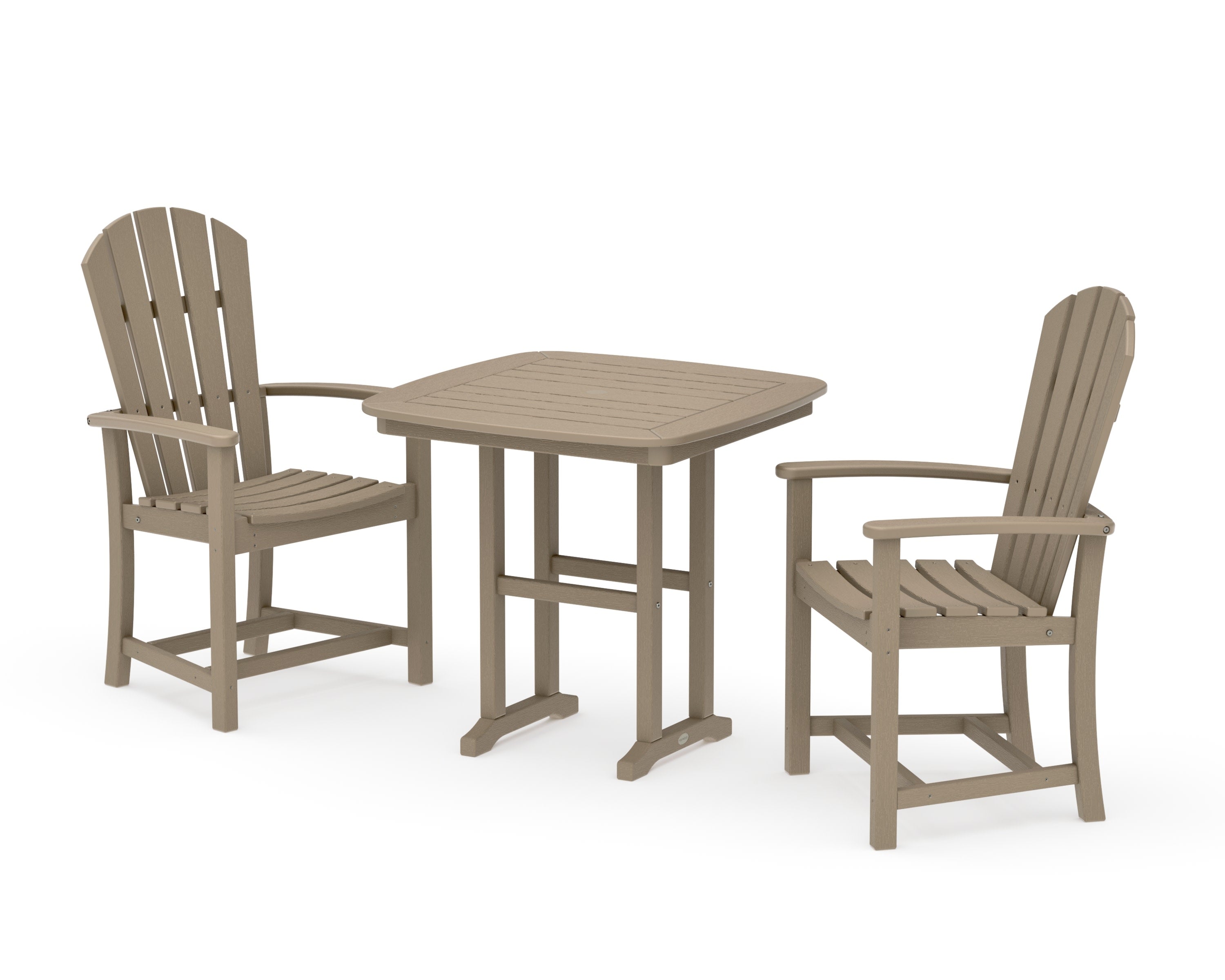 Palm Coast 3-Piece Dining Set in Vintage Sahara