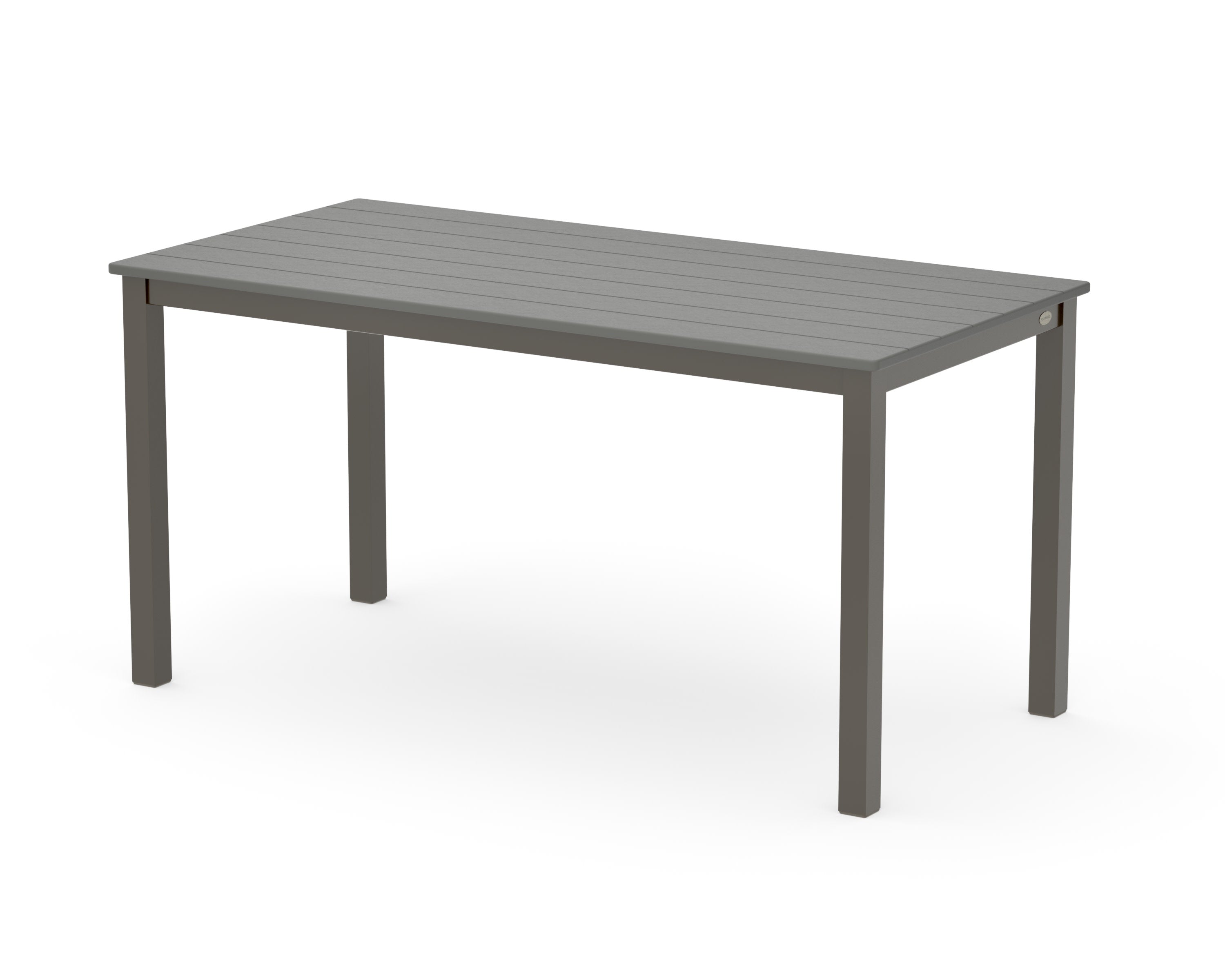 Main Street 30 x 60 Dining Table in Bronze / Slate Grey