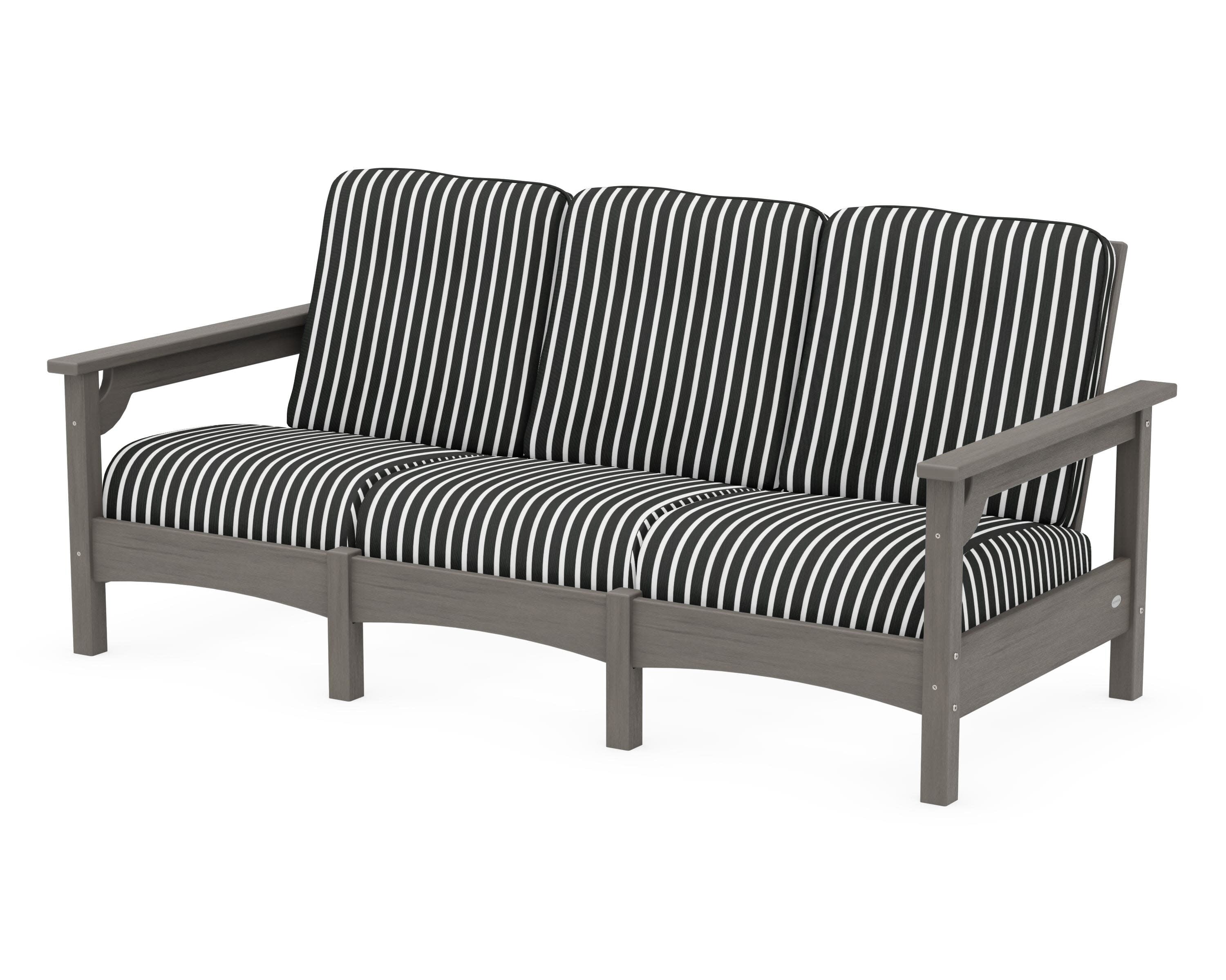 Club Sofa in Driftwood / Shore Classic