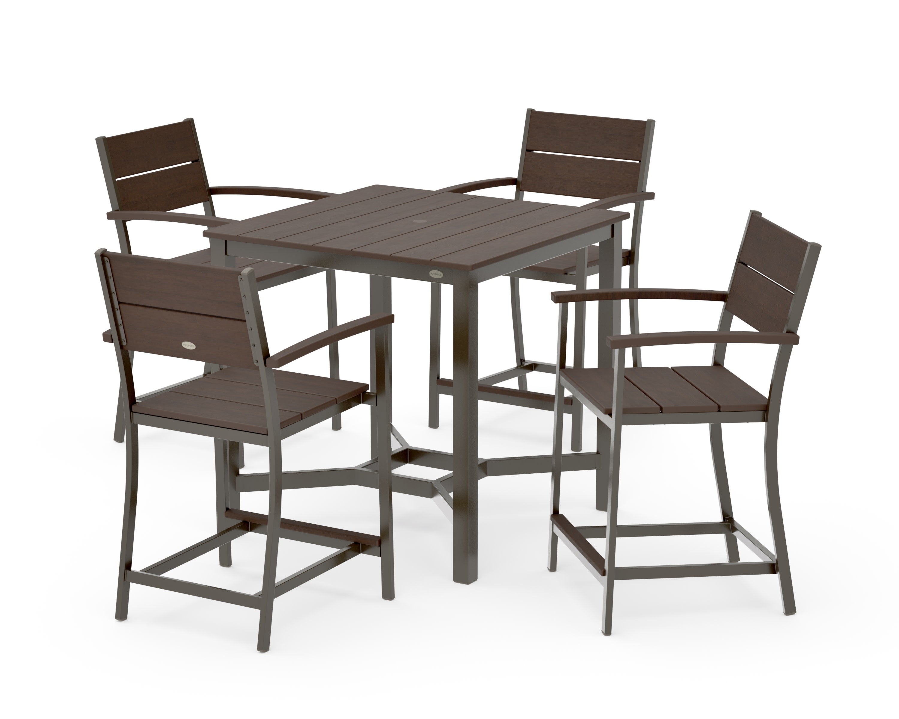 Main Street 5-Piece Counter Set in Bronze / Kona