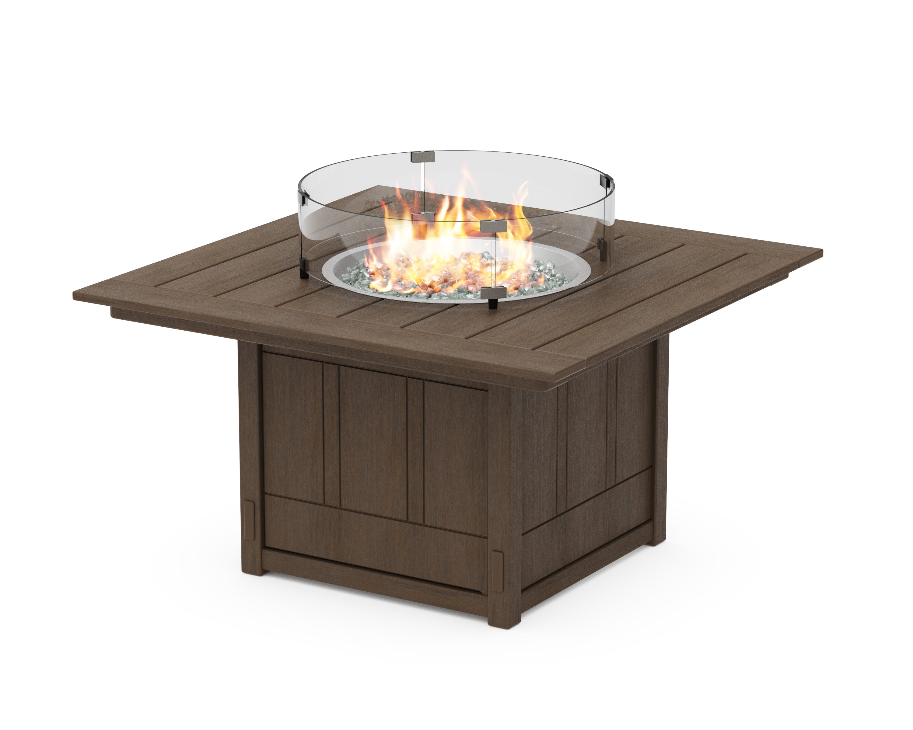 Acadia Square 42 Fire Pit Table in Kona