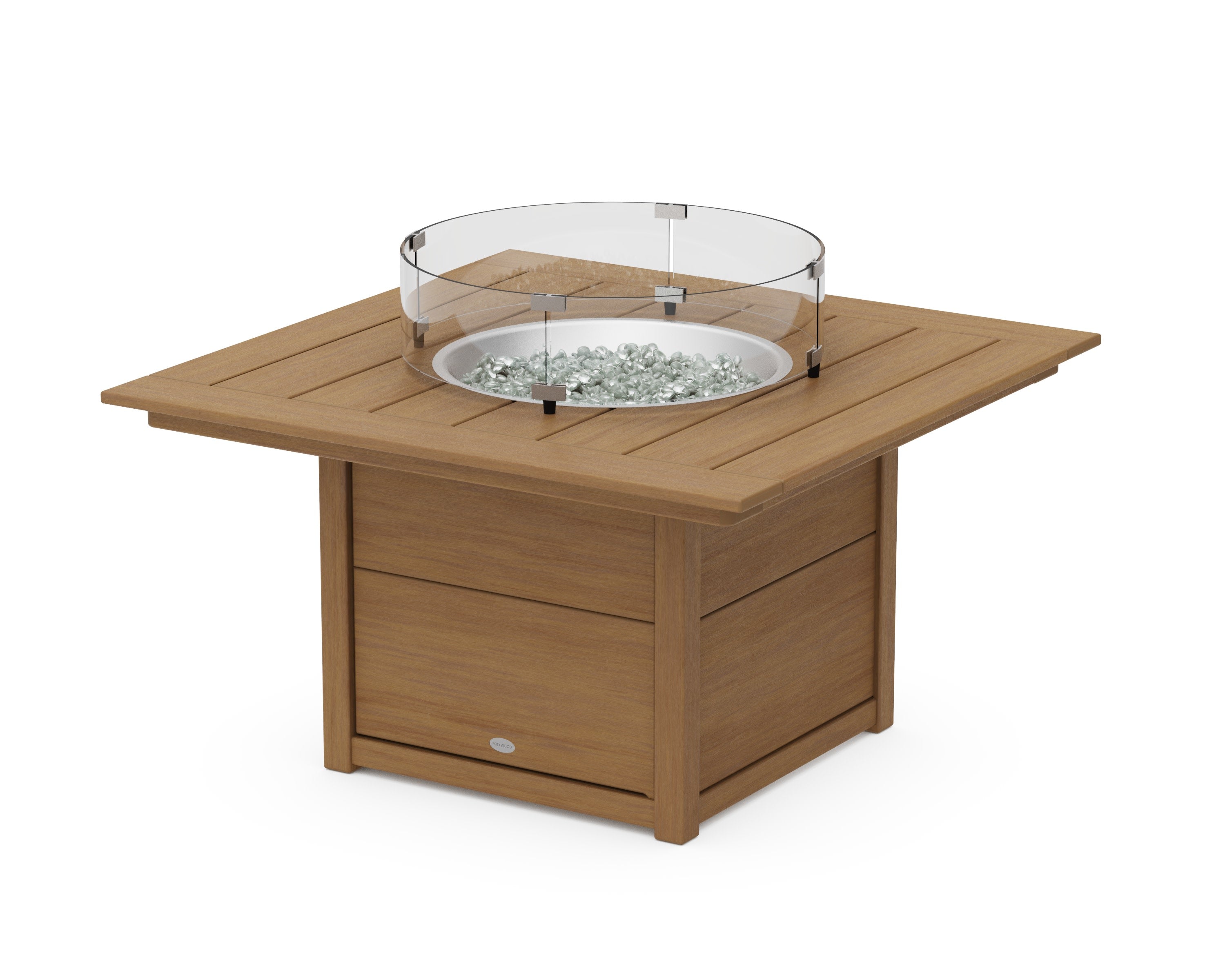 Square 42" Fire Pit Table in Natural
