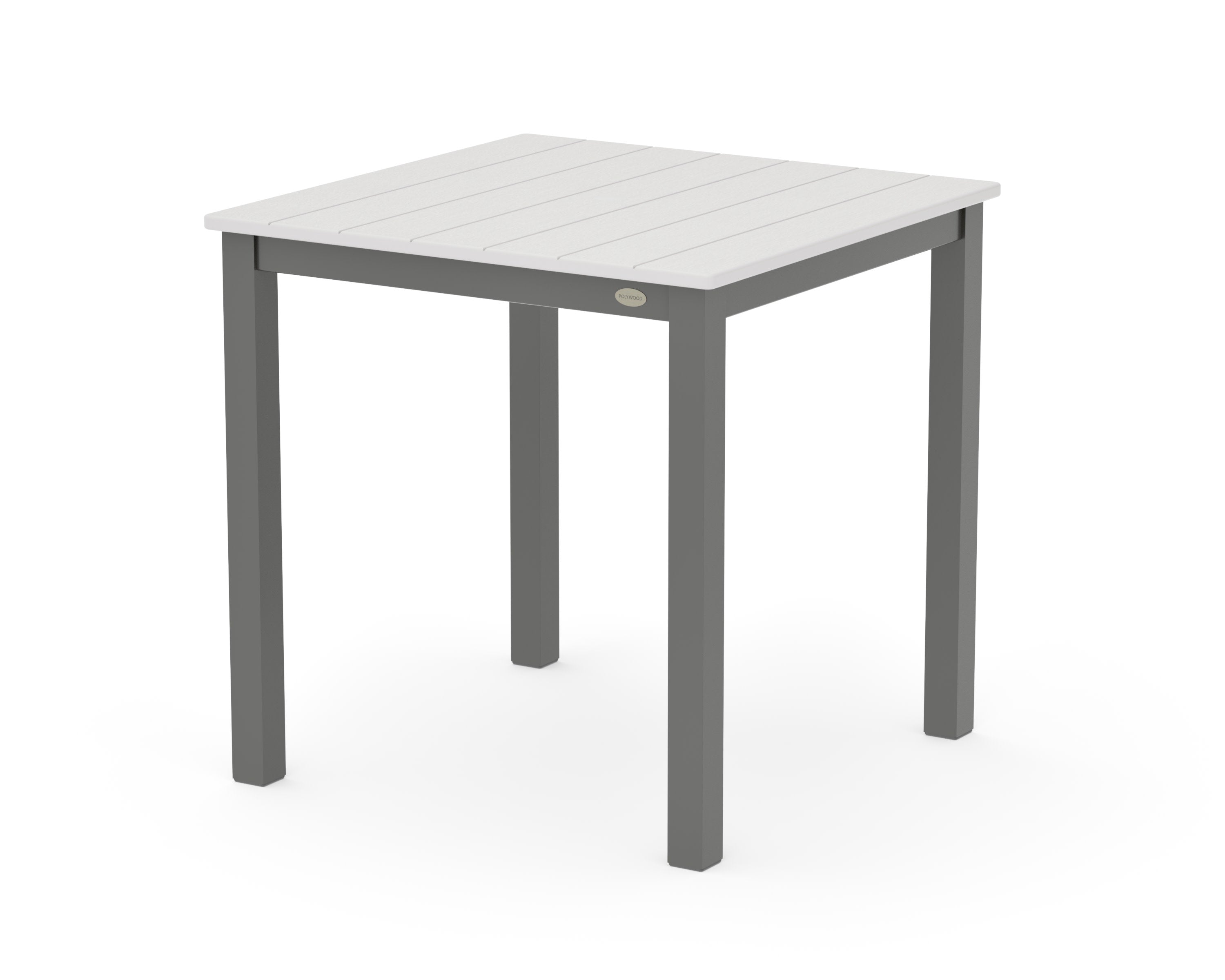 Main Street 30 x 30 Dining Table in Charcoal / Vintage White