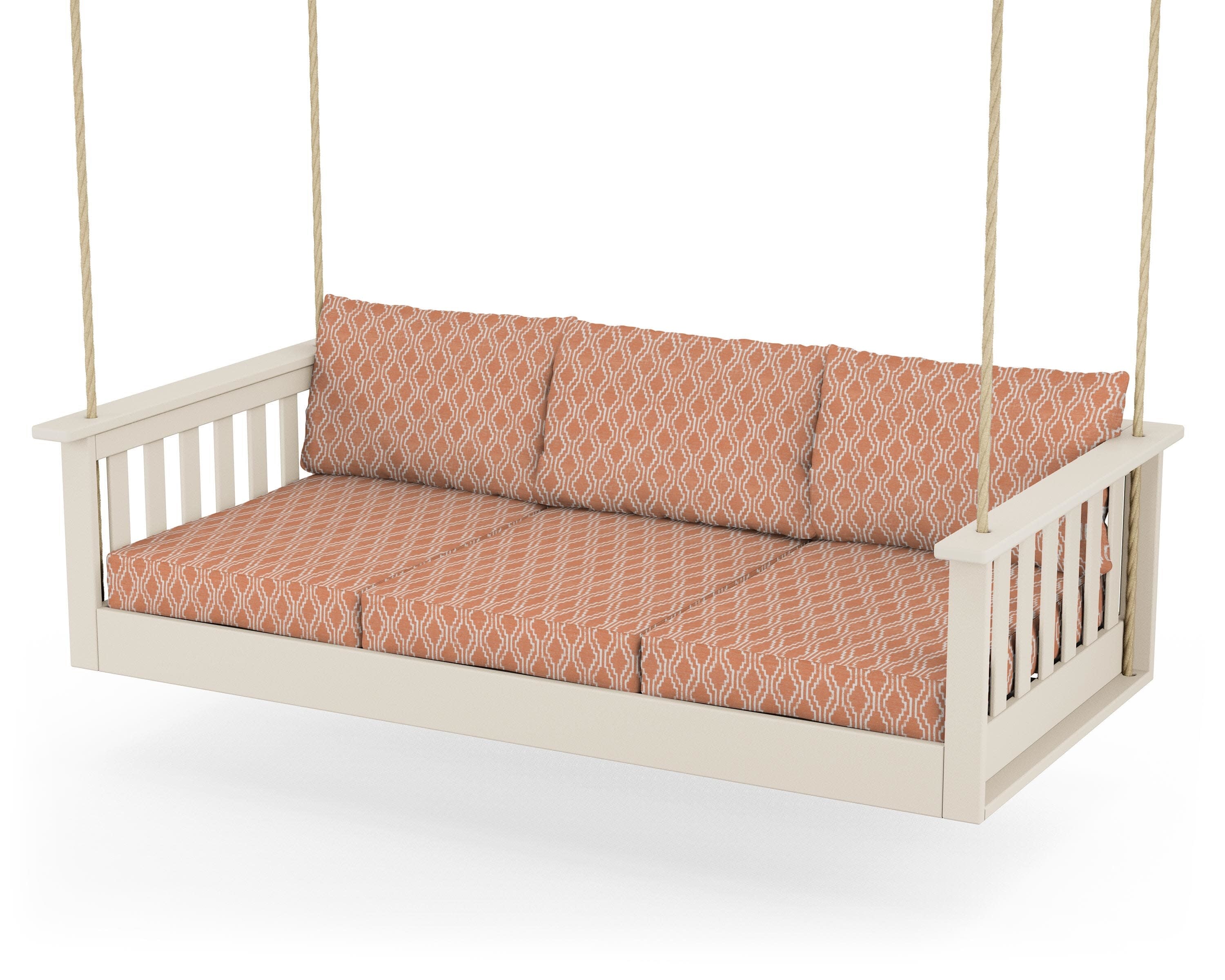Vineyard Daybed Swing in Sand / Solve Clay