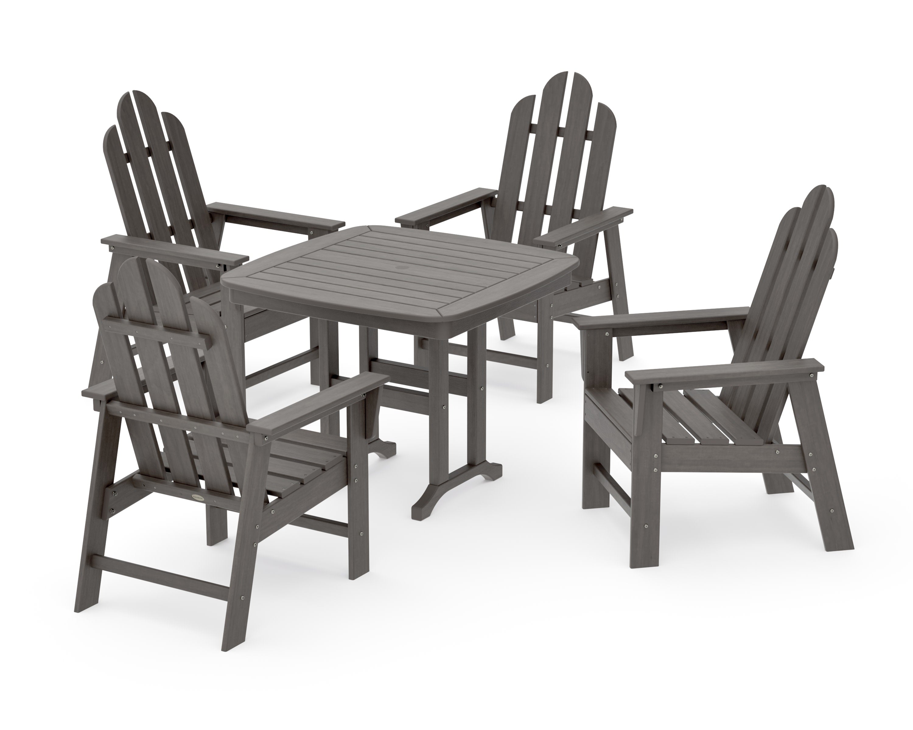 Long Island 5-Piece Dining Set in Driftwood