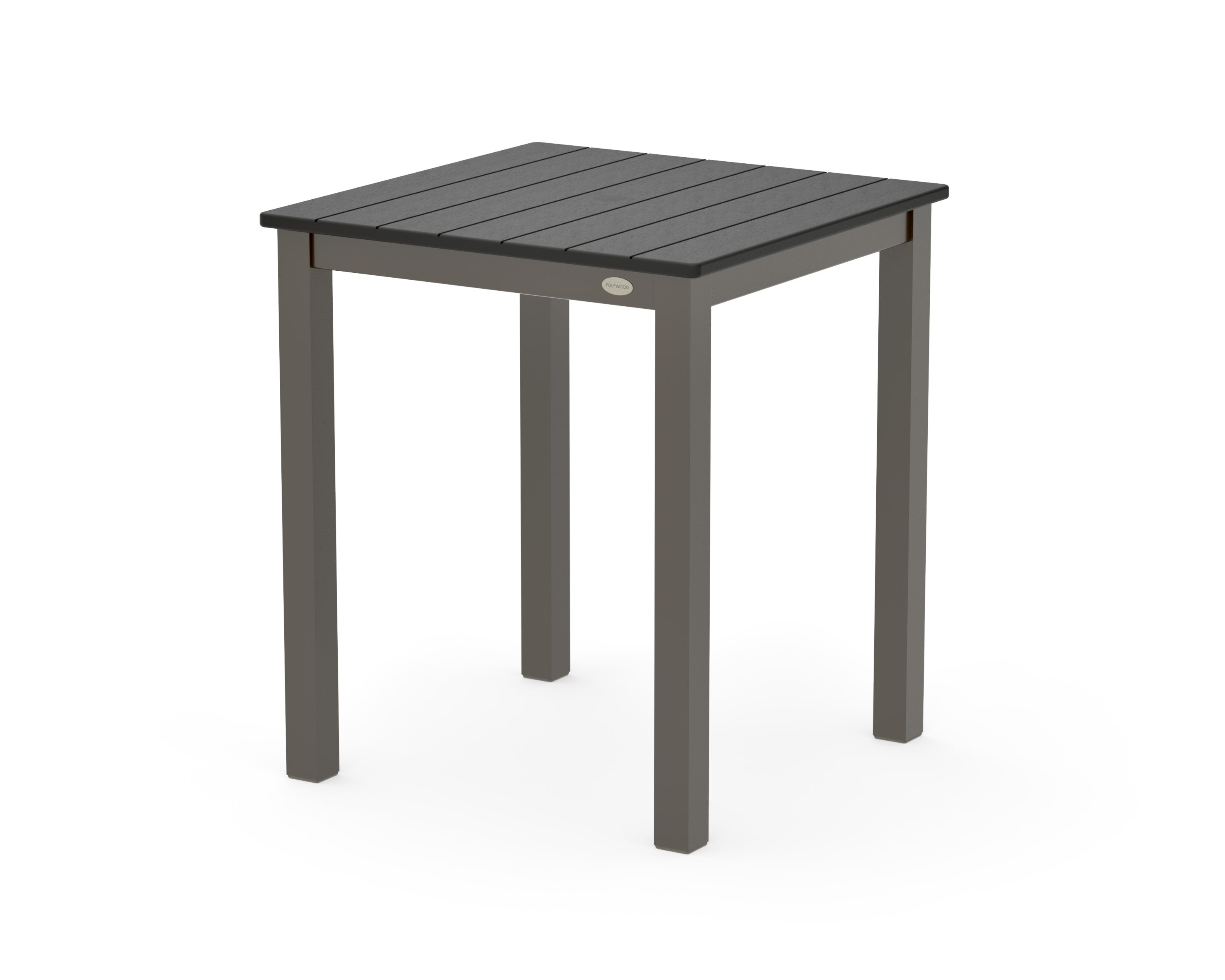 Main Street 26 x 26 Dining Table in Bronze / Black