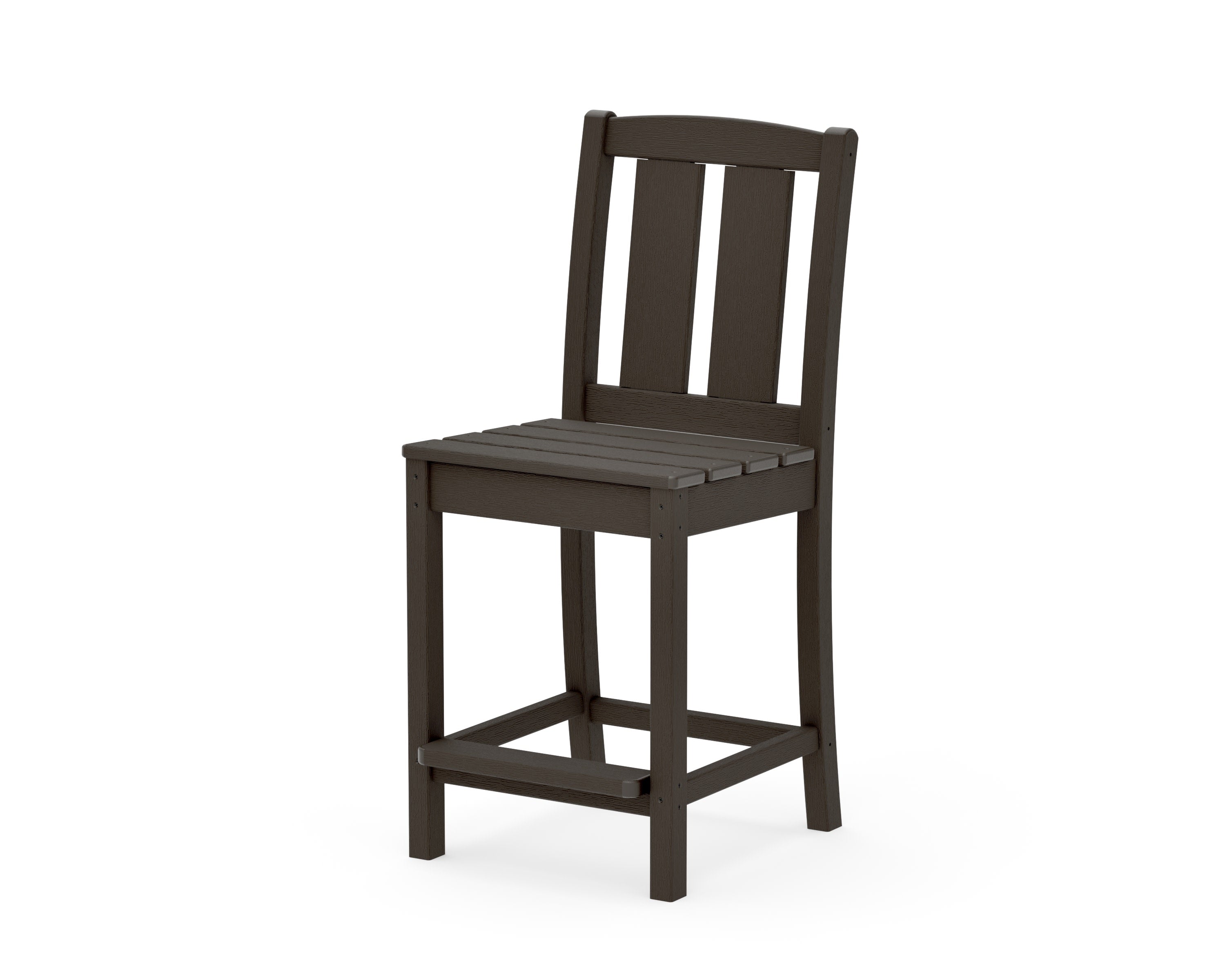 Mission Counter Side Chair in Vintage Coffee