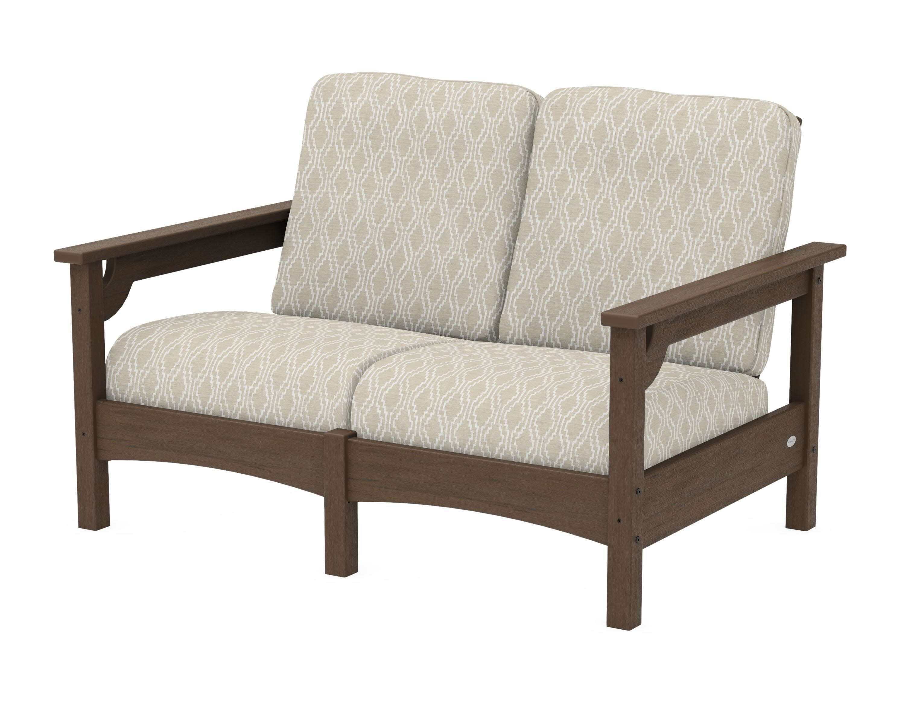 Club Loveseat in Kona / Solve Linen