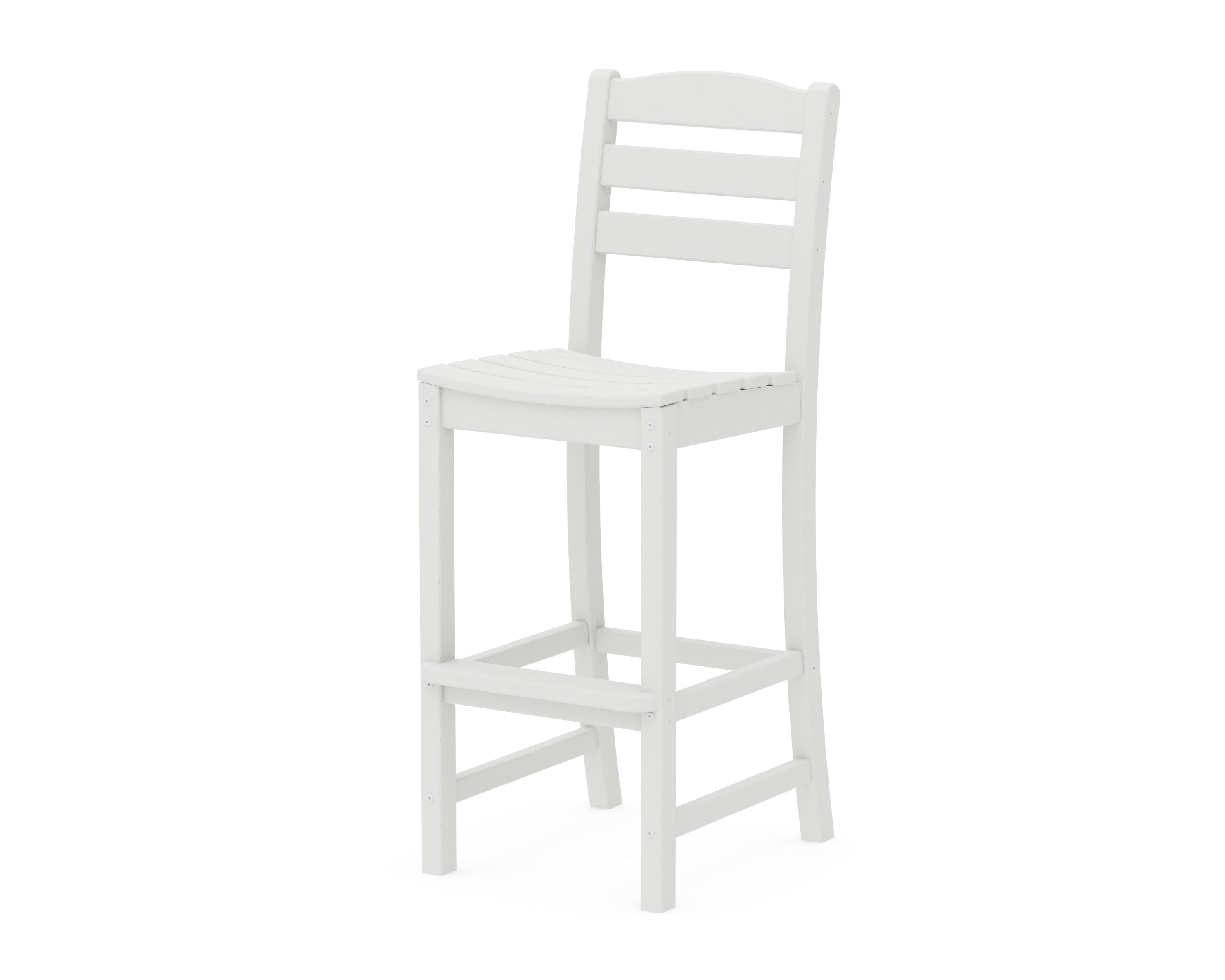 La Casa Caf Bar Side Chair in Vintage White