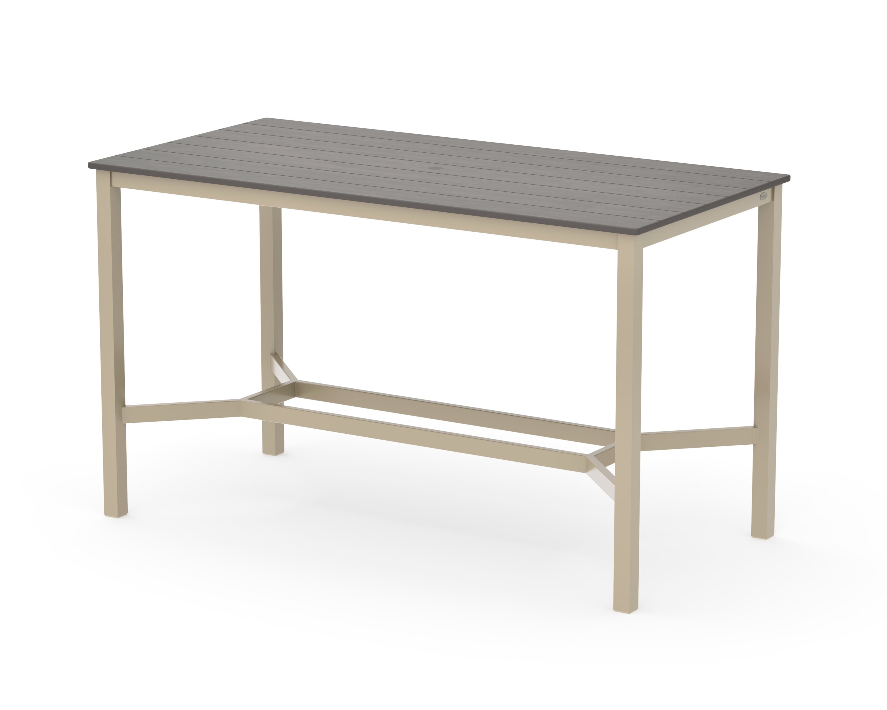 Main Street 36 x 72 Bar Table in Sand / Driftwood
